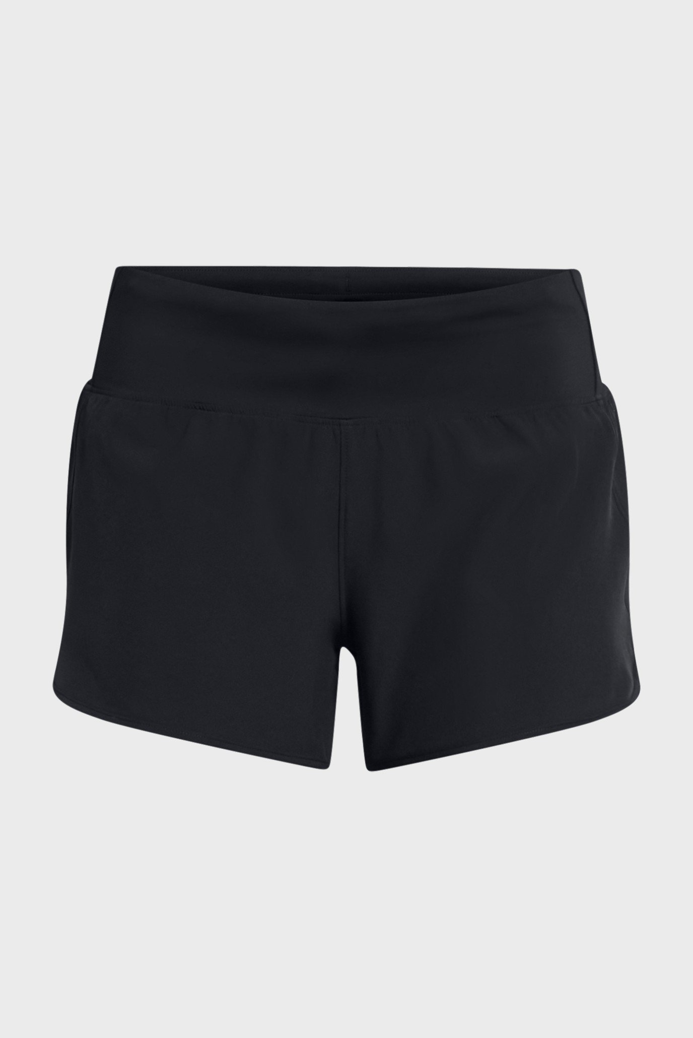 Женские черные шорты UA Launch Pro 3'' Shorts 5