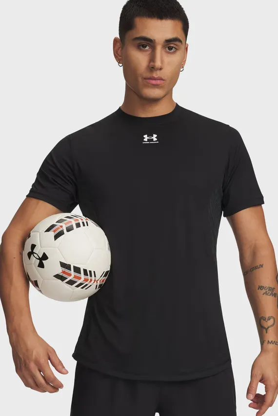 Футболка UA M Challenger Pro PRNT SS-BLK Under Armour