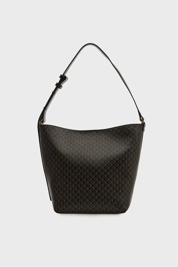 Сумка EMBLEM AOP MEDIUM BUCKET Calvin Klein