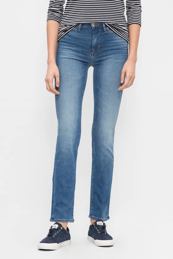 Женские синие джинсы LISBON HW JET Tommy Hilfiger