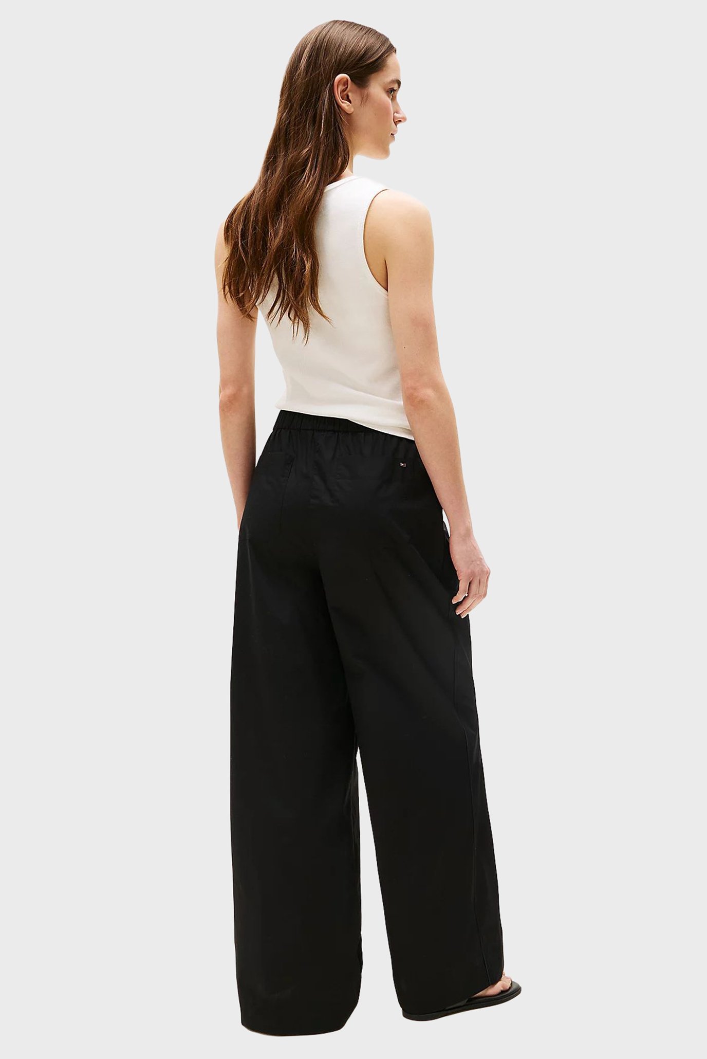Штаны POPLIN WIDE LEG PANT 3
