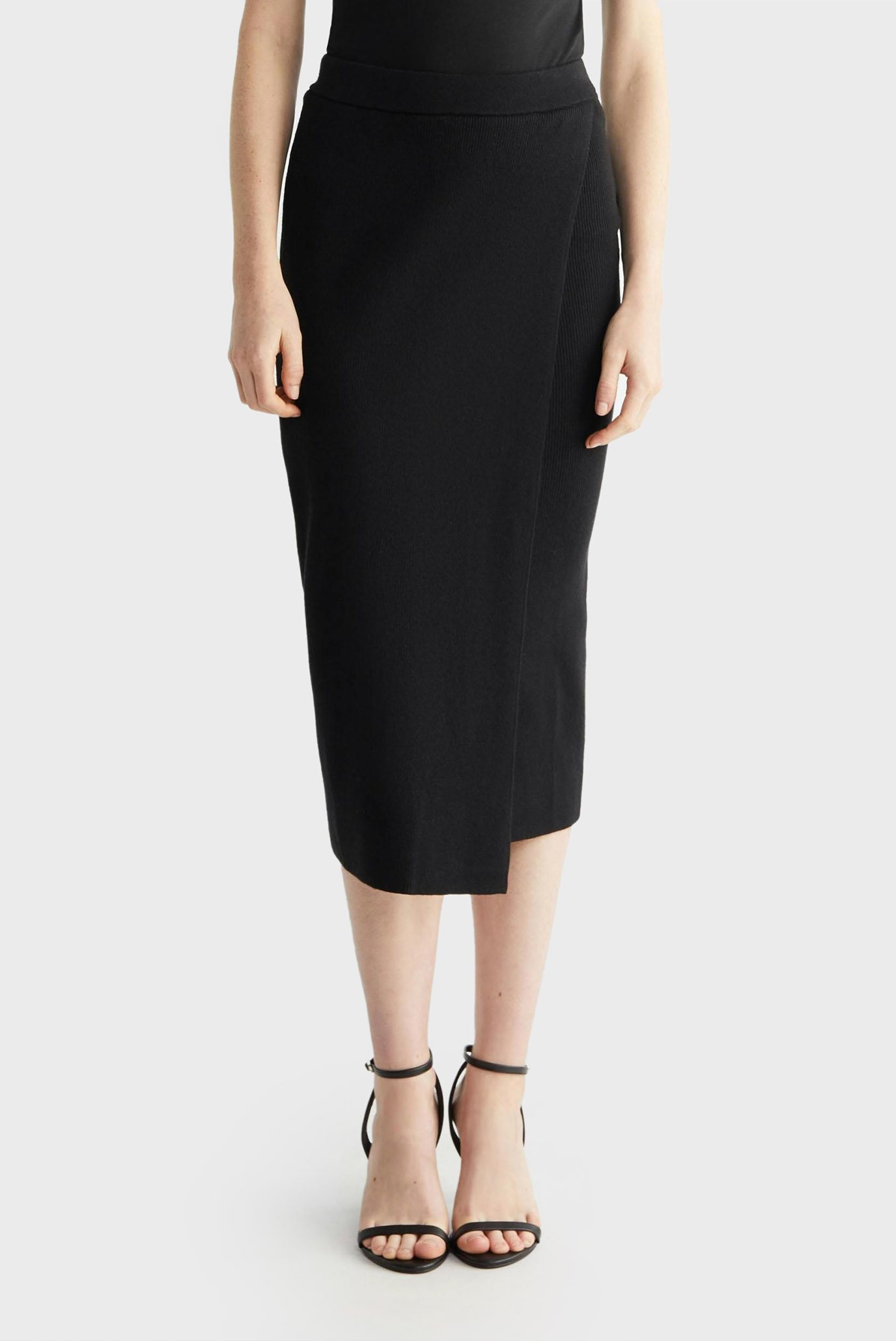 Юбка RIB FITTED SKIRTCalvin Klein Юбка RIB FITTED SKIRT 3