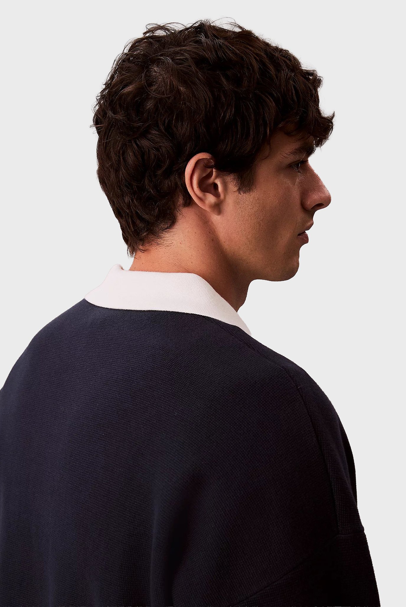 Свитер LS SOLID OVERSIZED JOHNNY COLLAR 5