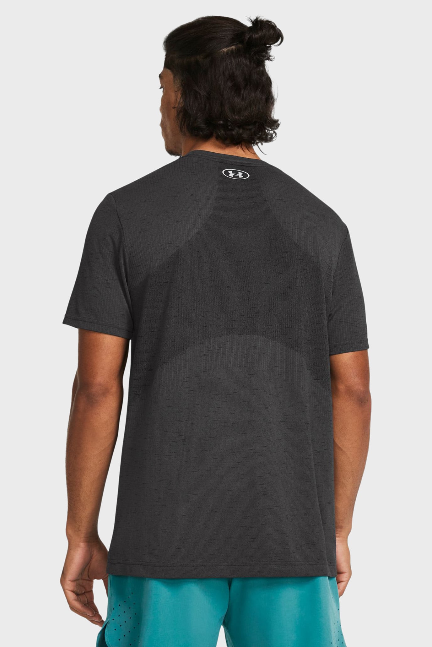 Мужская темно-серая футболка UA Vanish Seamless SS-GRY 2
