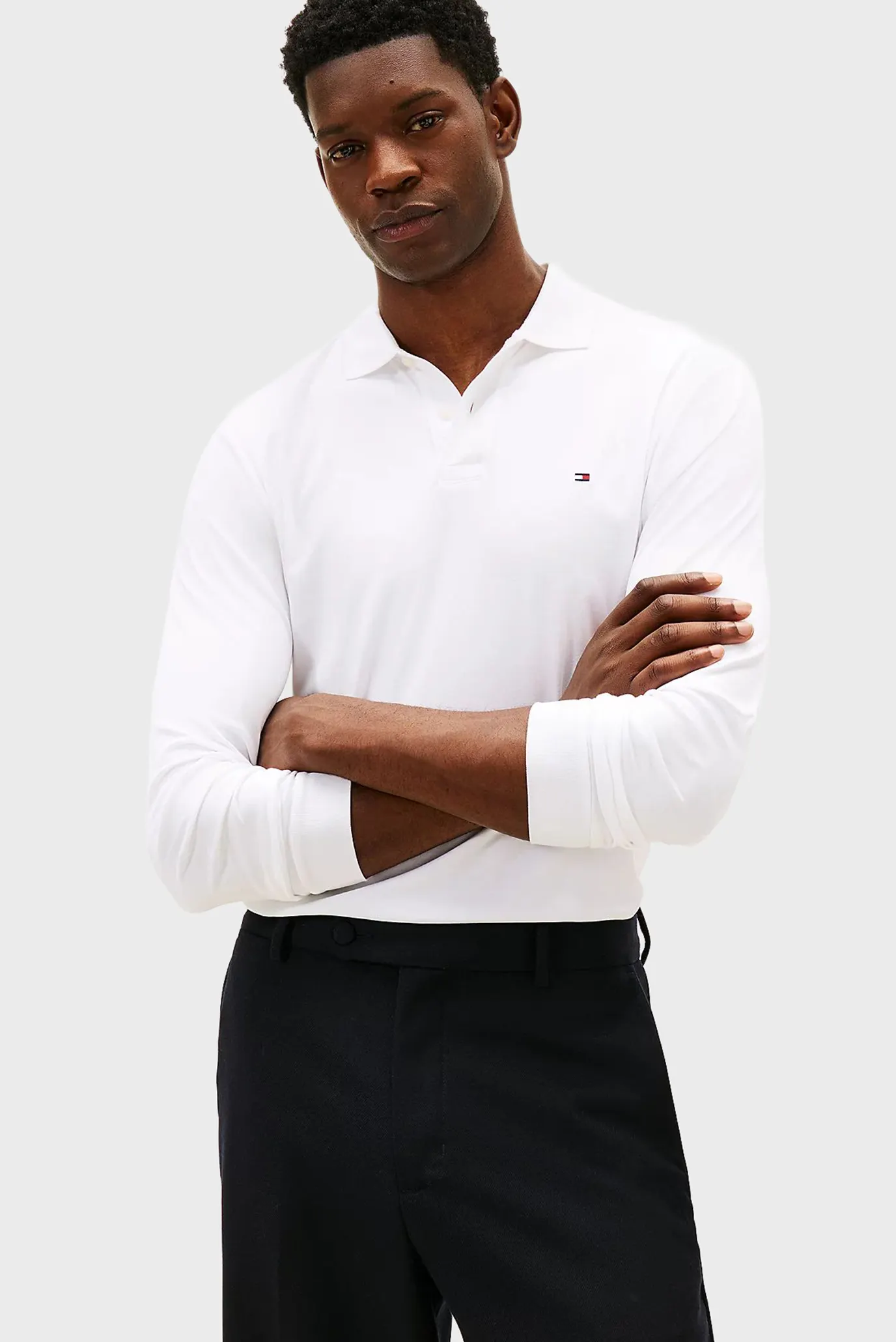Поло с длинным рукавом L S LIQUID COTTON REG POLO 1