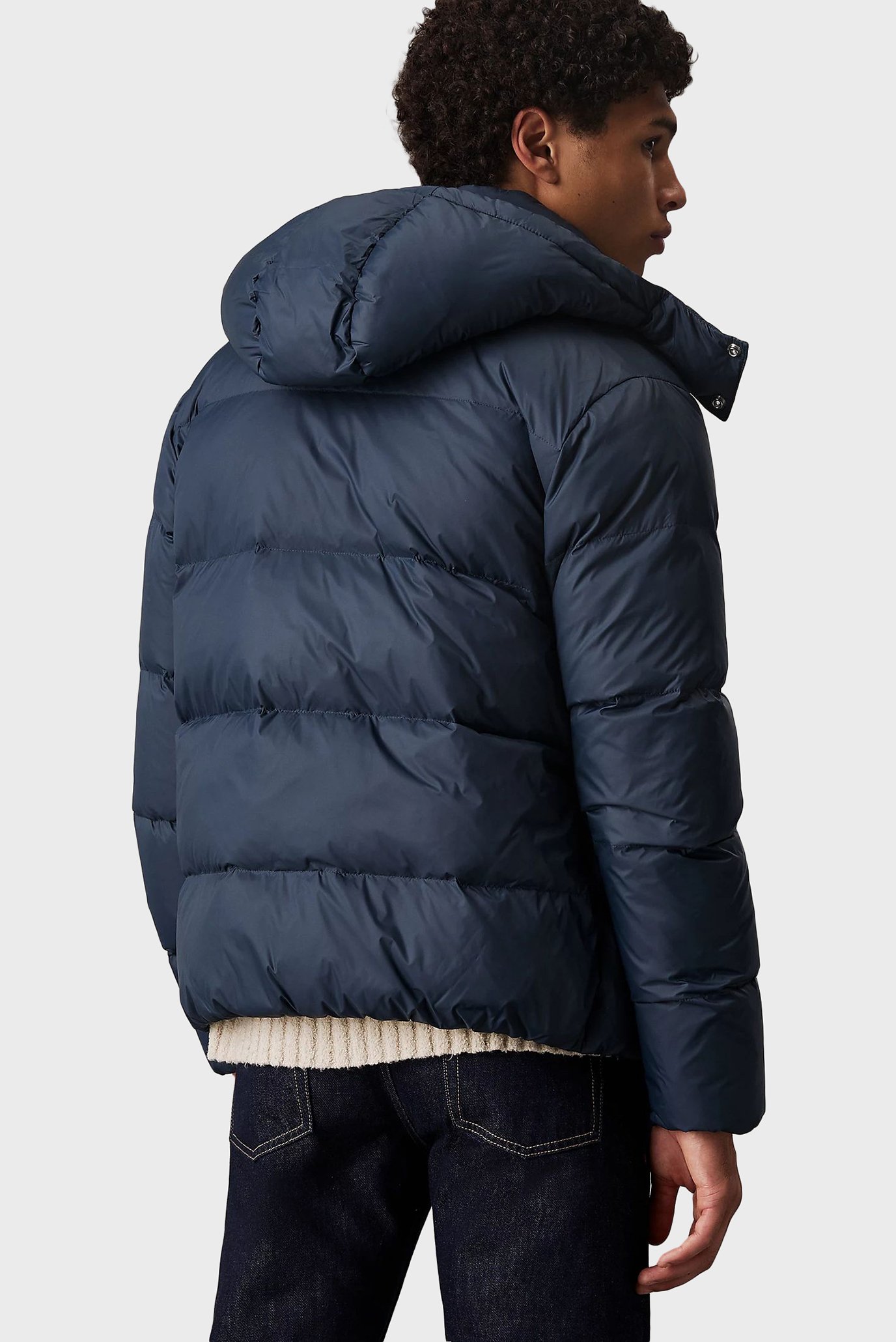 Мужской темно-синий пуховик ESSENTIALS DOWN JACKETCalvin Klein Jeans Мужской темно-синий пуховик ESSENTIALS DOWN JACKET 3