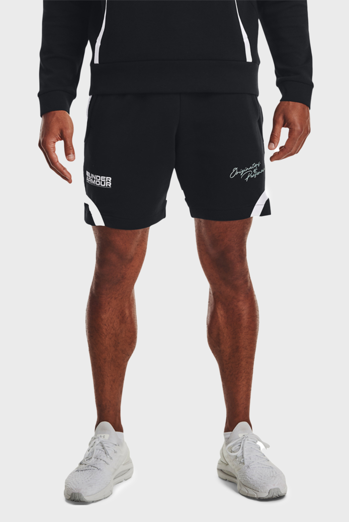 Мужские черные шорты UA Summit Knit Shorts 7