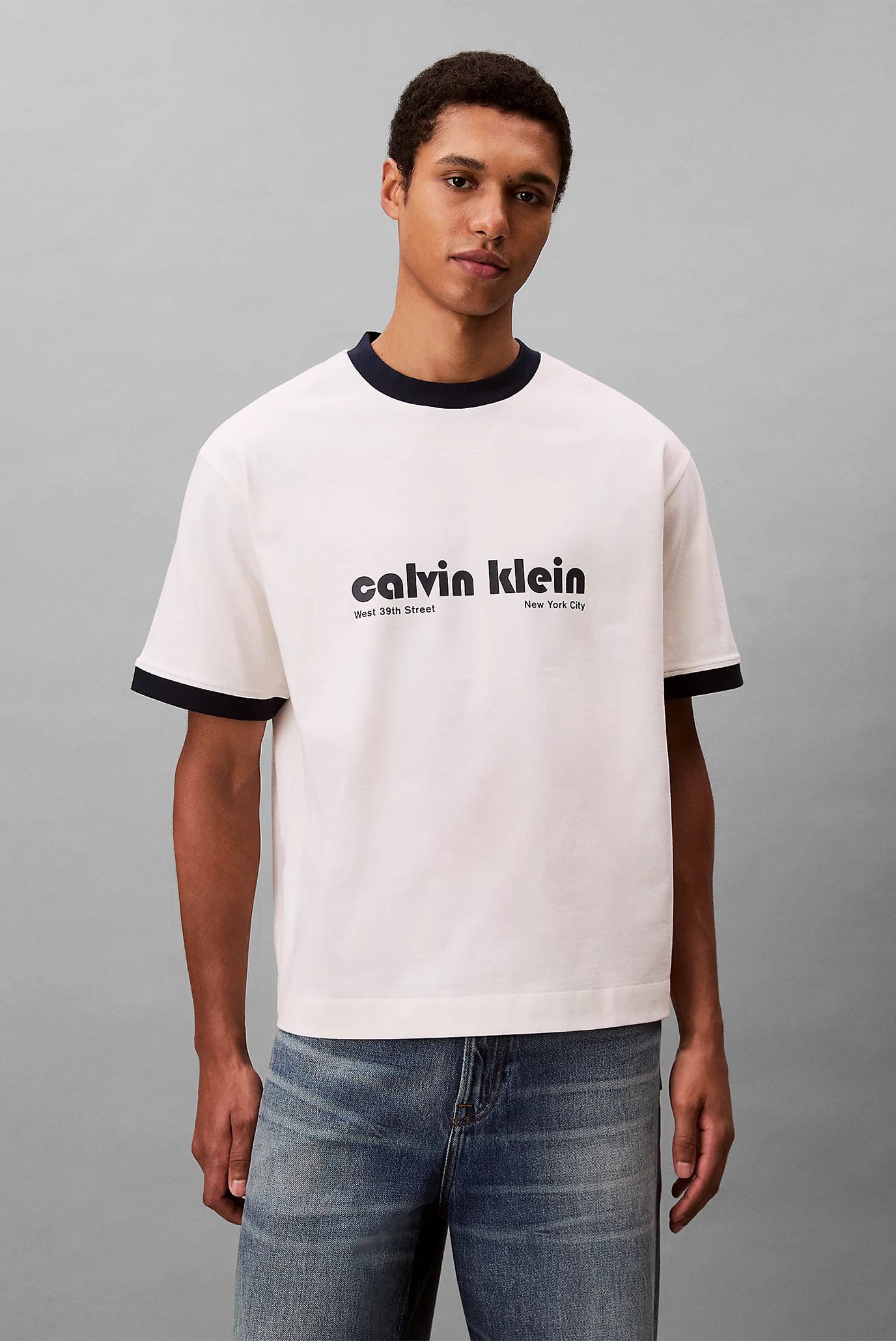 Футболка SS RETRO LOGO RINGER 16S RLXD TE 1