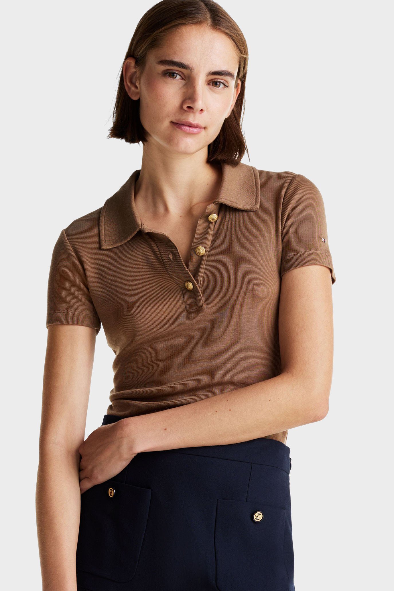 Поло SLIM GB SLEEK LYOCELL POLO SS 1