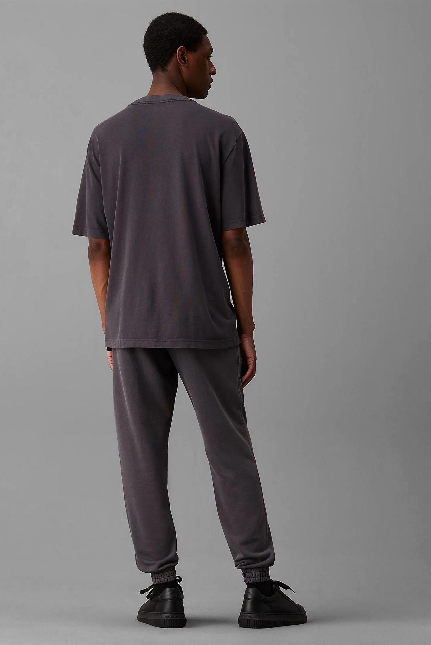 Мужские темно-серые спортивные брюки WASHED HEAVY 3