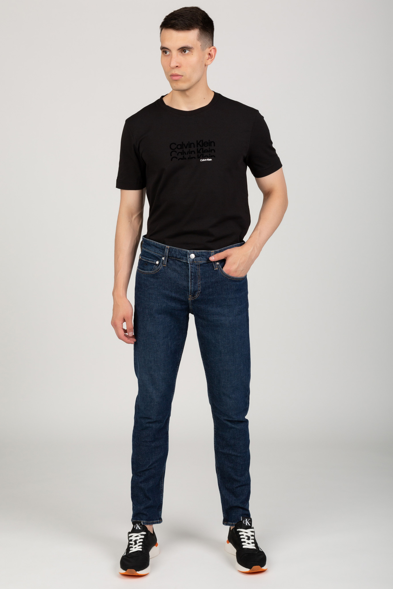 Джинсы SLIM  DARK BLUE Calvin Klein Джинсы SLIM  DARK BLUE 5