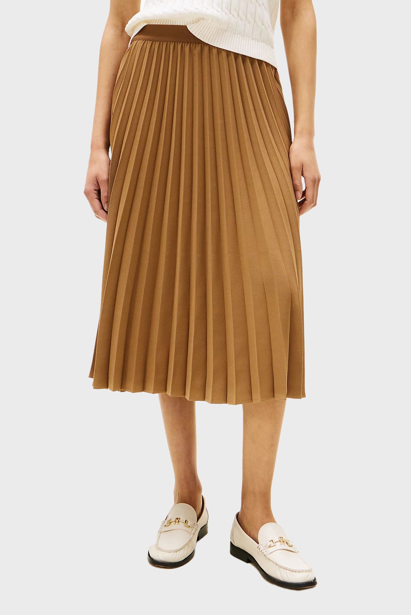 Юбка/FLUID PLEATED PULL ON MIDI SKIRT 1