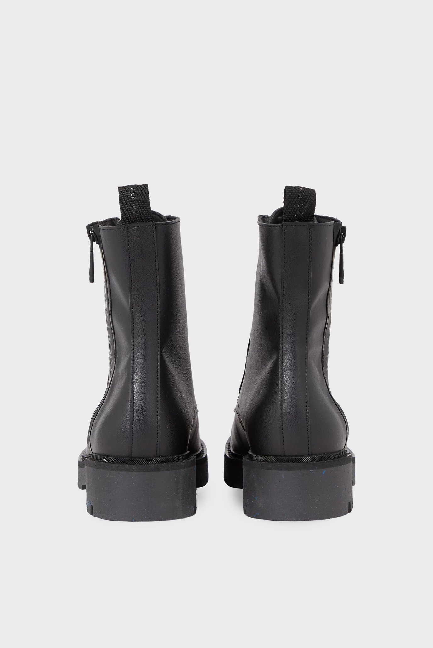 Женские черные ботинки COMBAT MID LACEUP 4