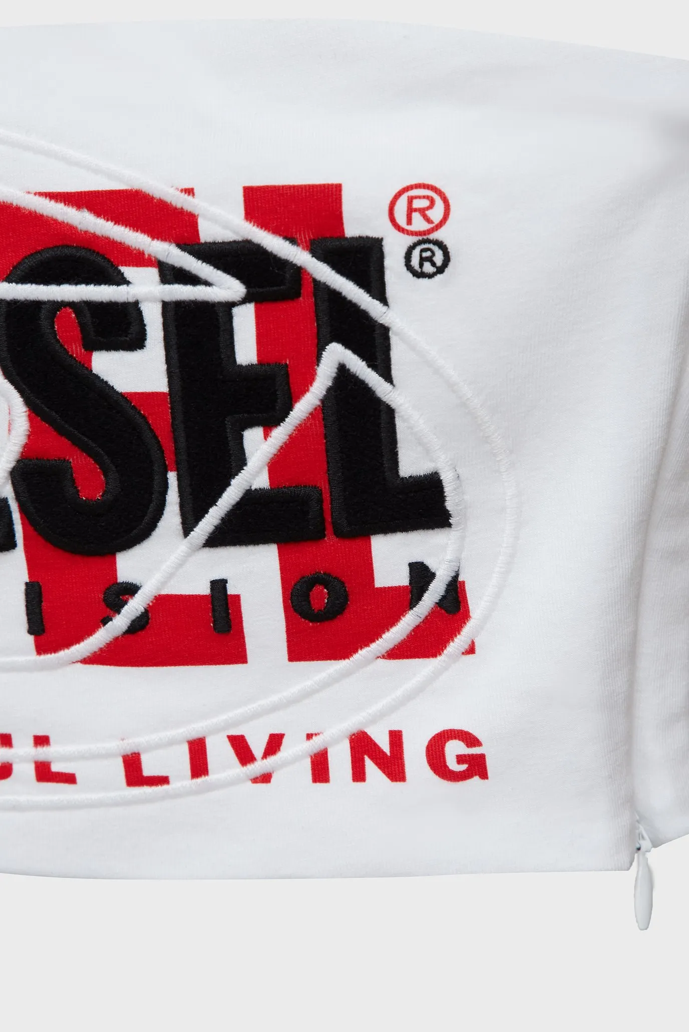 Женский белый топ T-BANDA 4