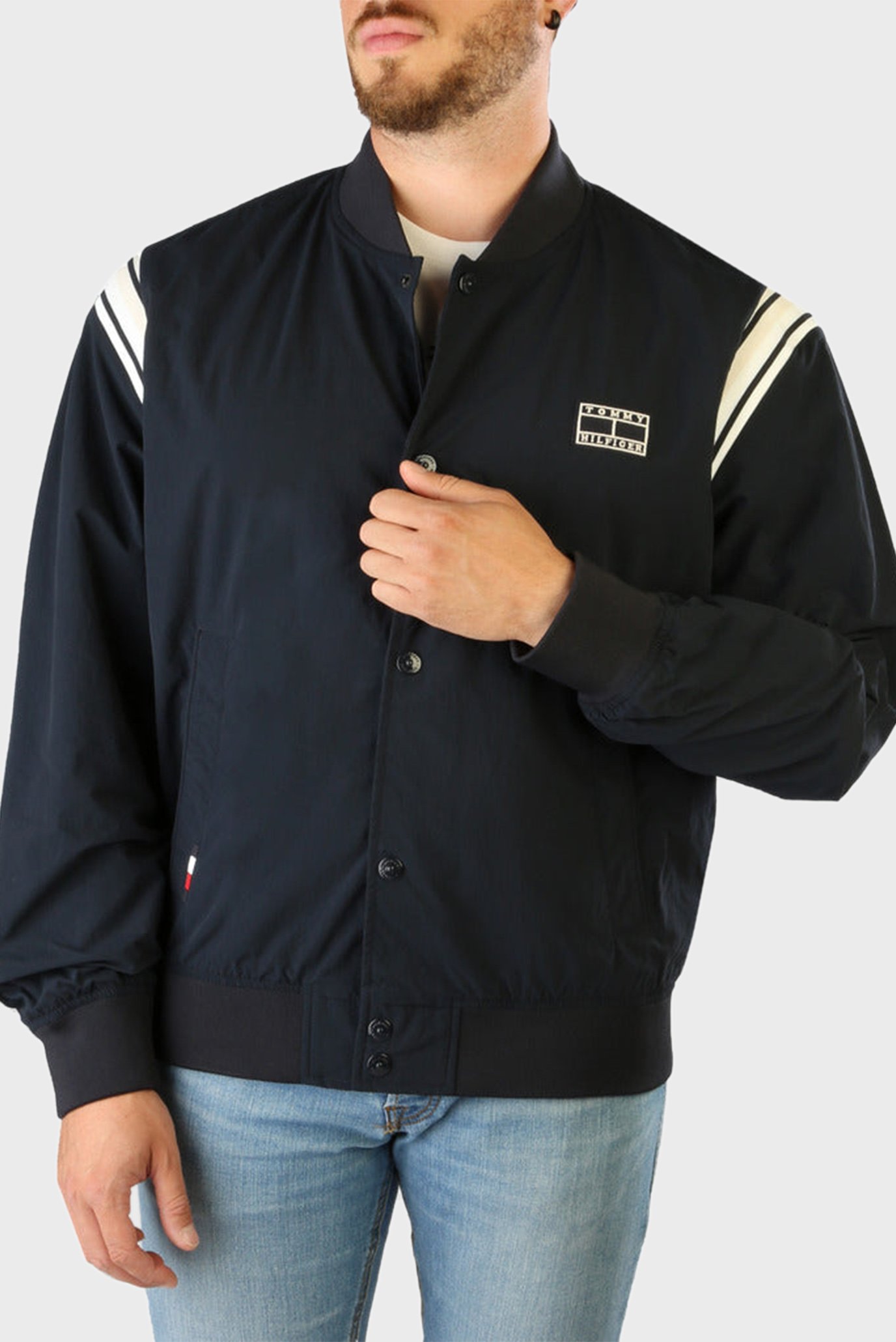 Мужской темно-синий бомбер LW VARSITY 5