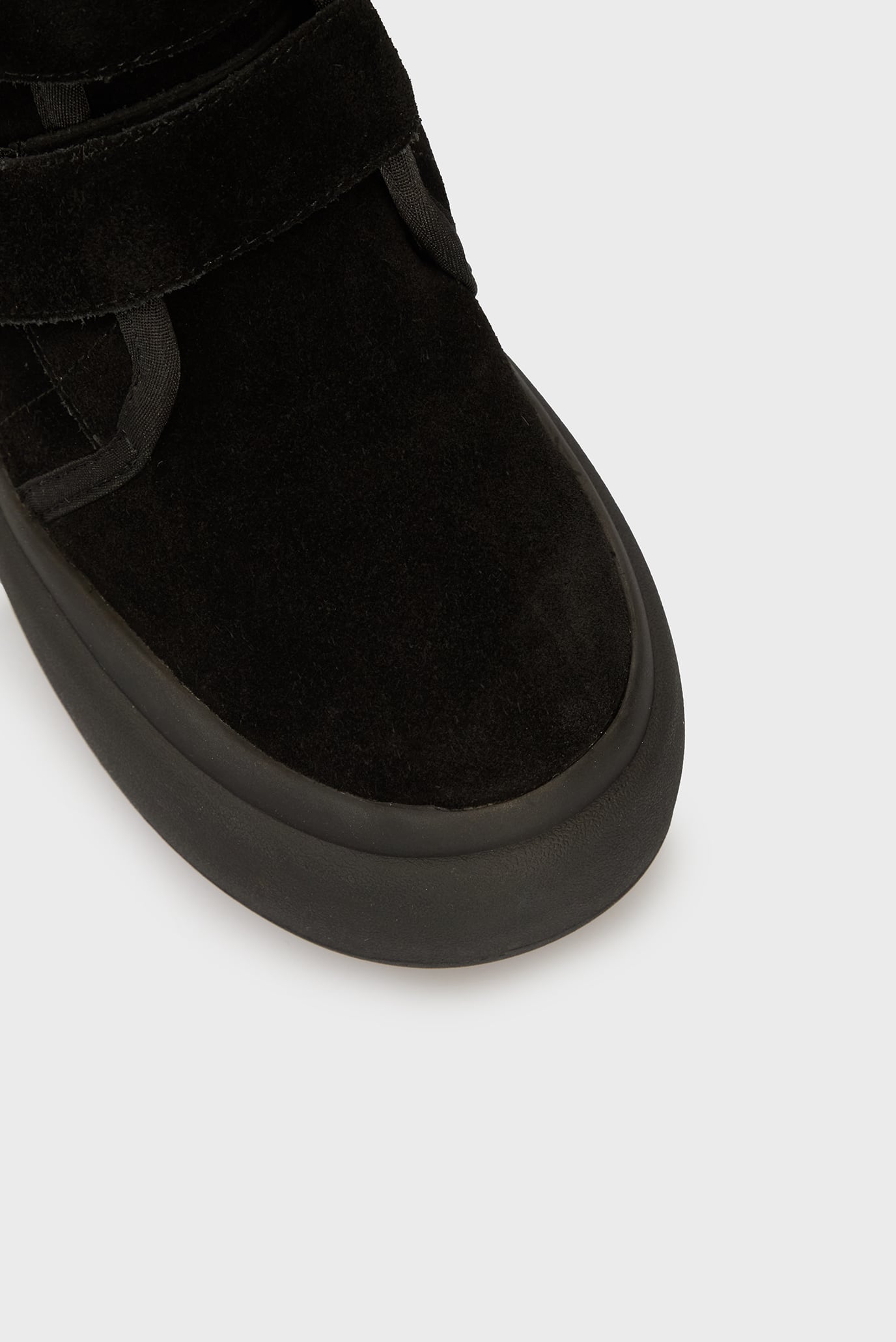 Женские черные замшевые ботинки Loimaa 5