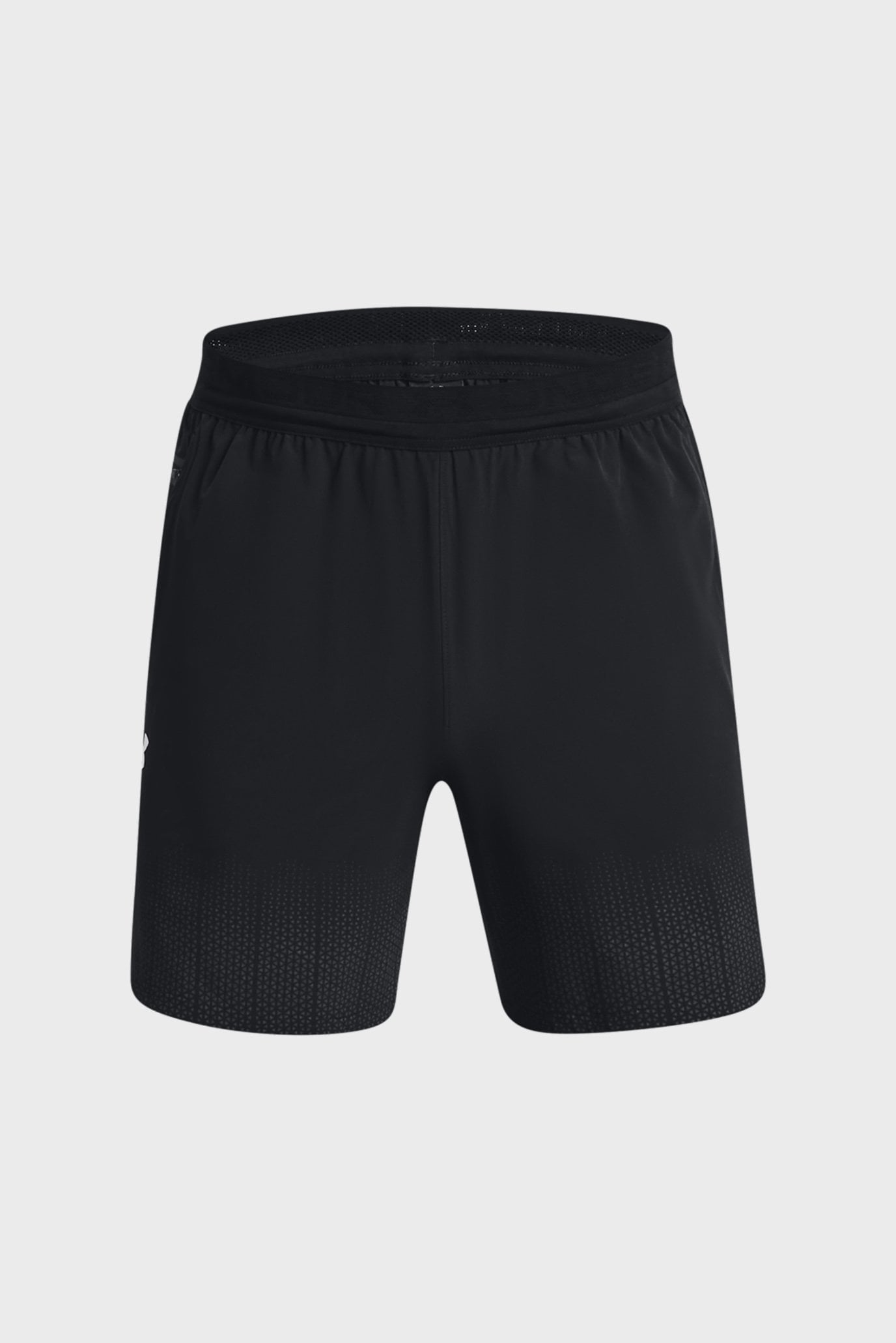 Мужские черные шорты UA Armourprint Peak Wvn Sts 5