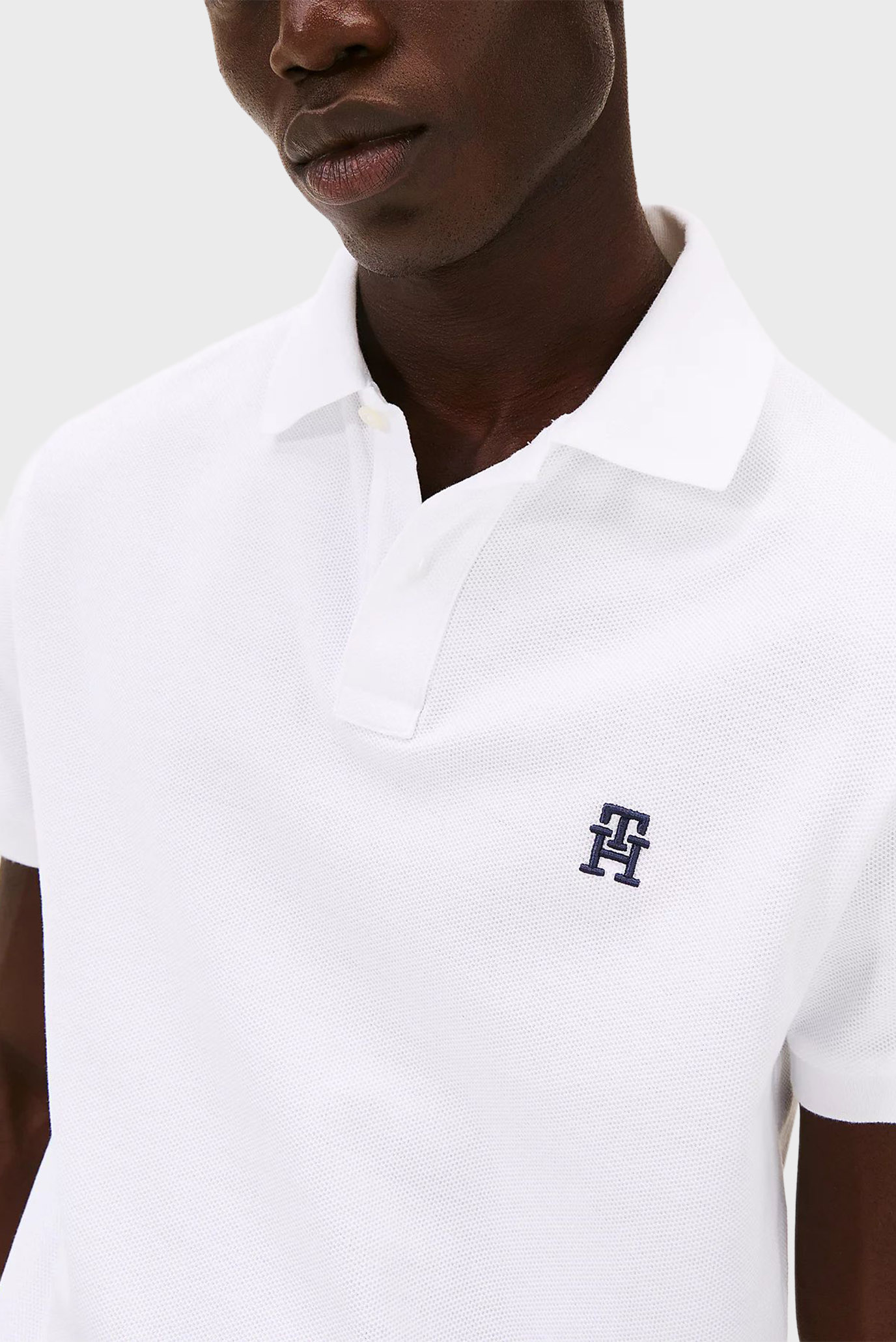 Мужское белое поло IMD REG 4