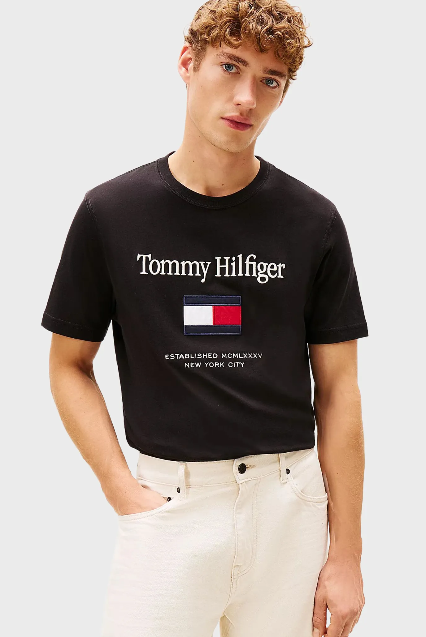 Футболка TOMMY EMBRO FLAG TEE 1