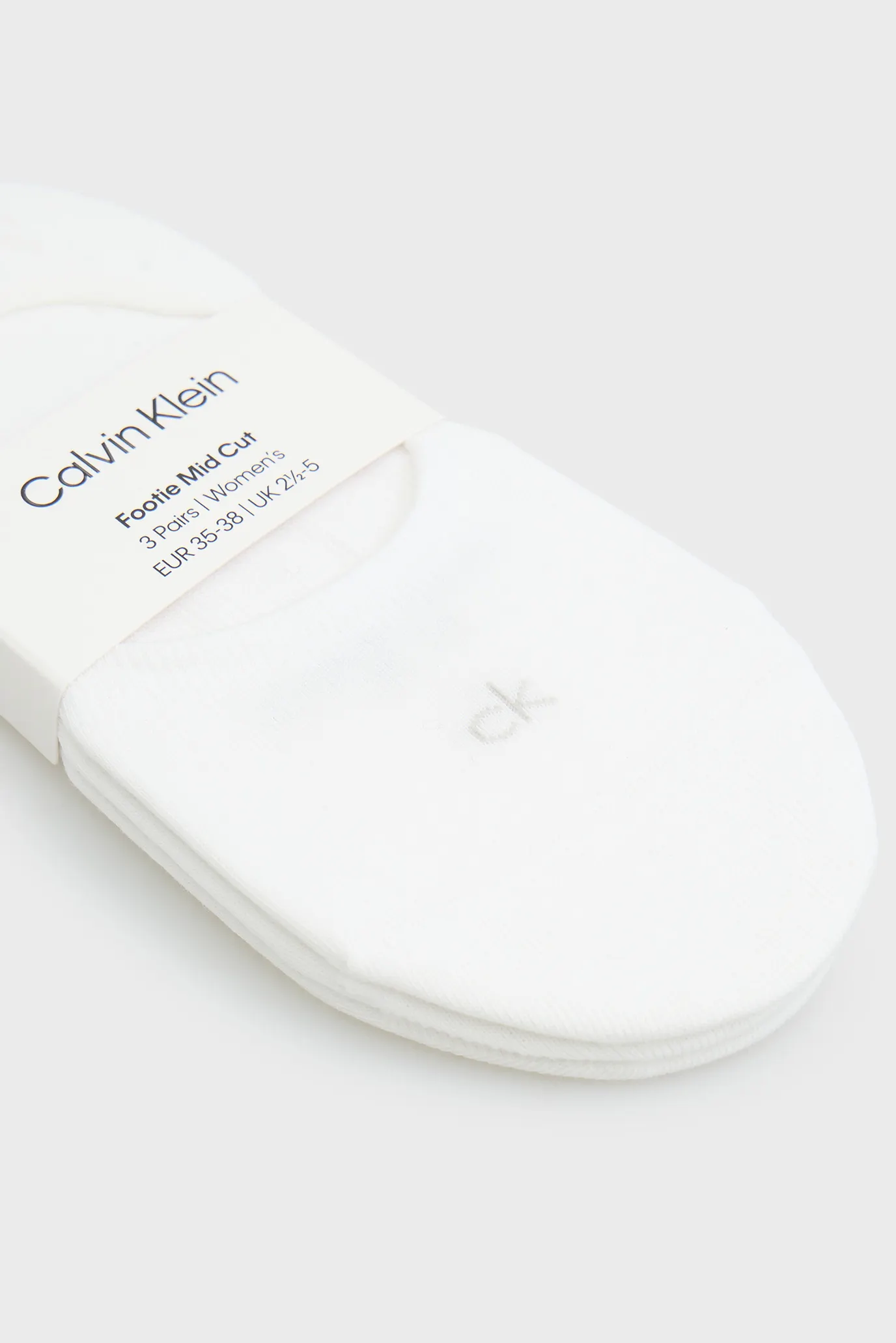 Следы CK WOMEN FOOTIE MC 3P 2