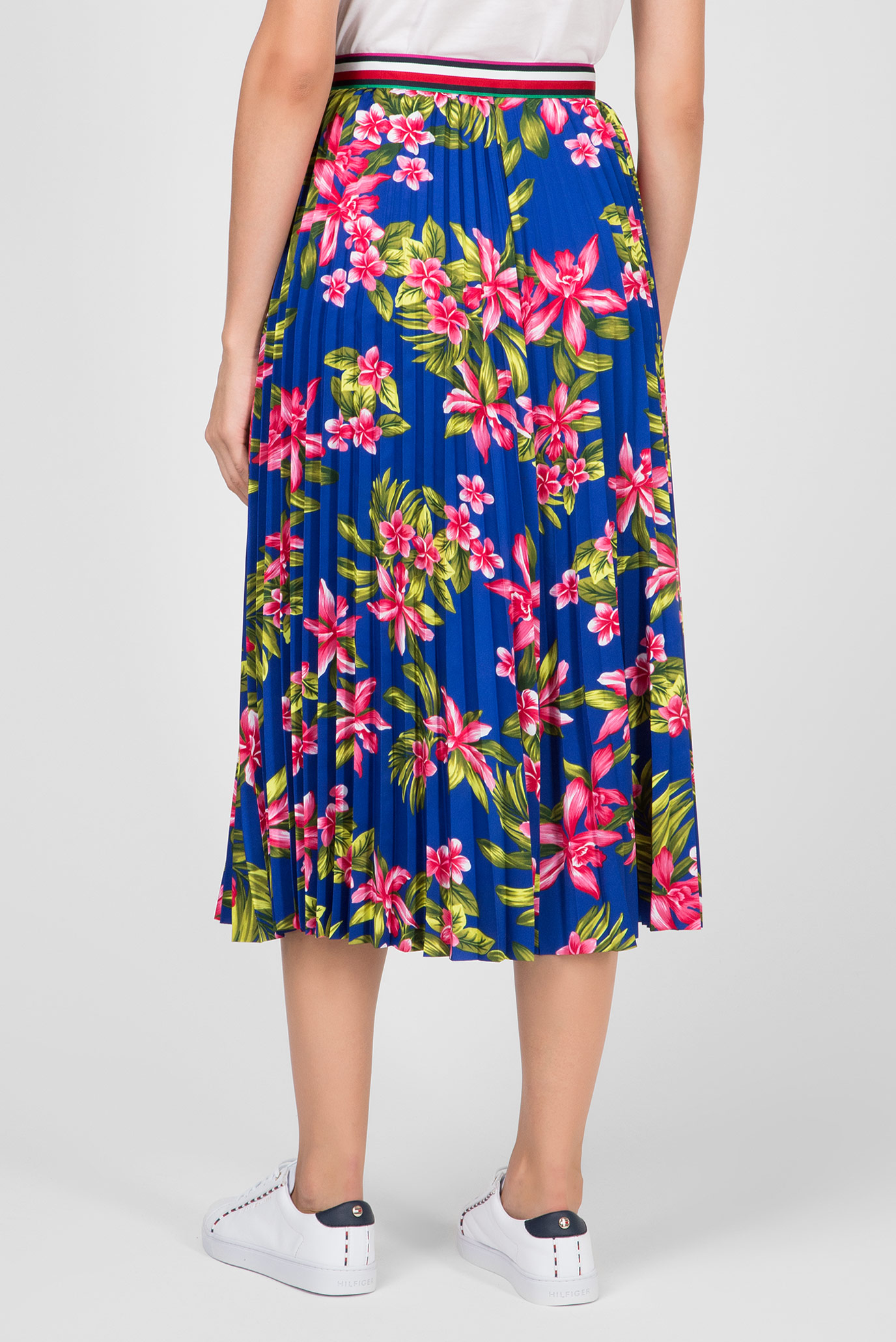 Женская синяя юбка-плиссе ERICA 8