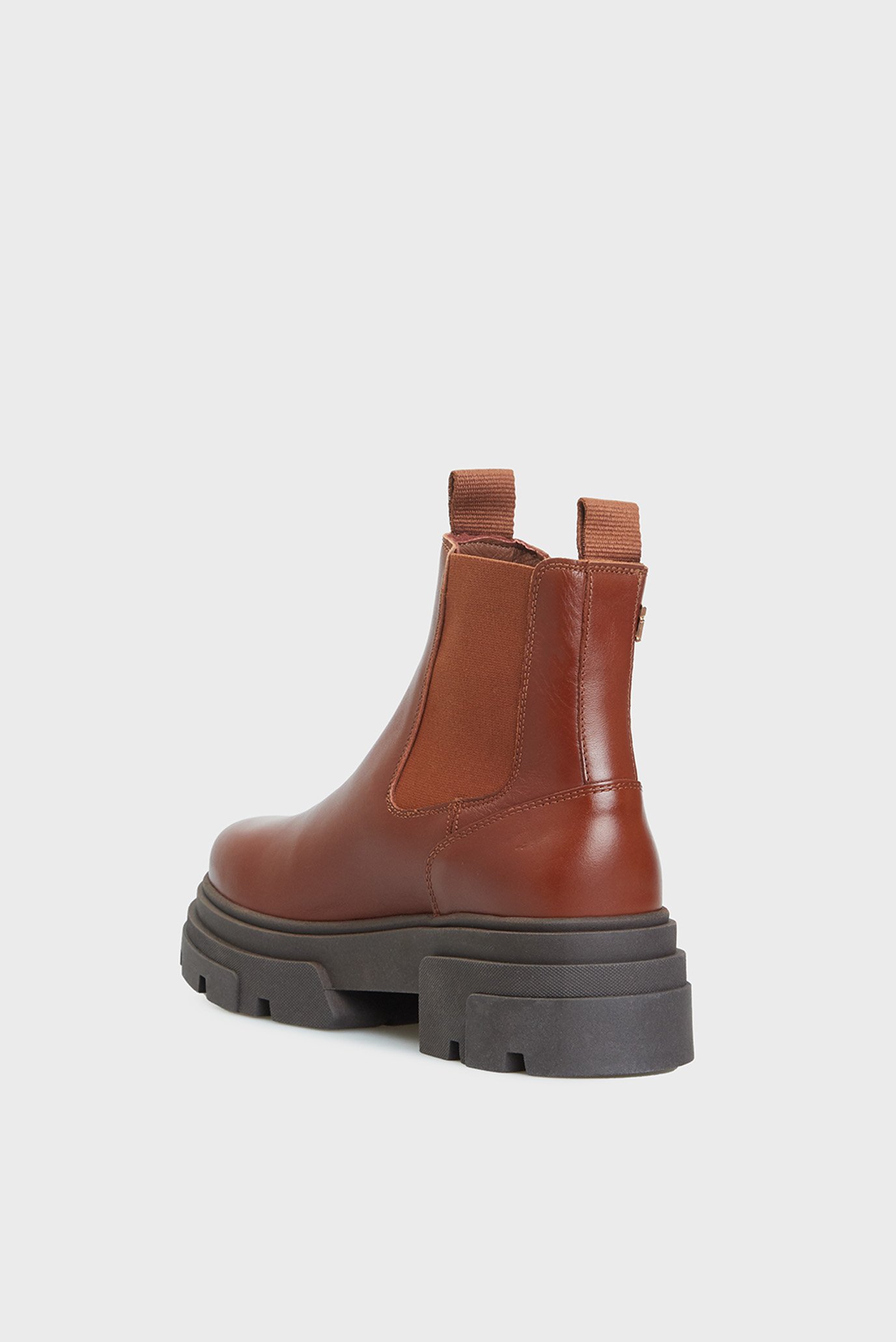 Женские коричневые челси COMBAT LEATHER LOW CHELSEA 5