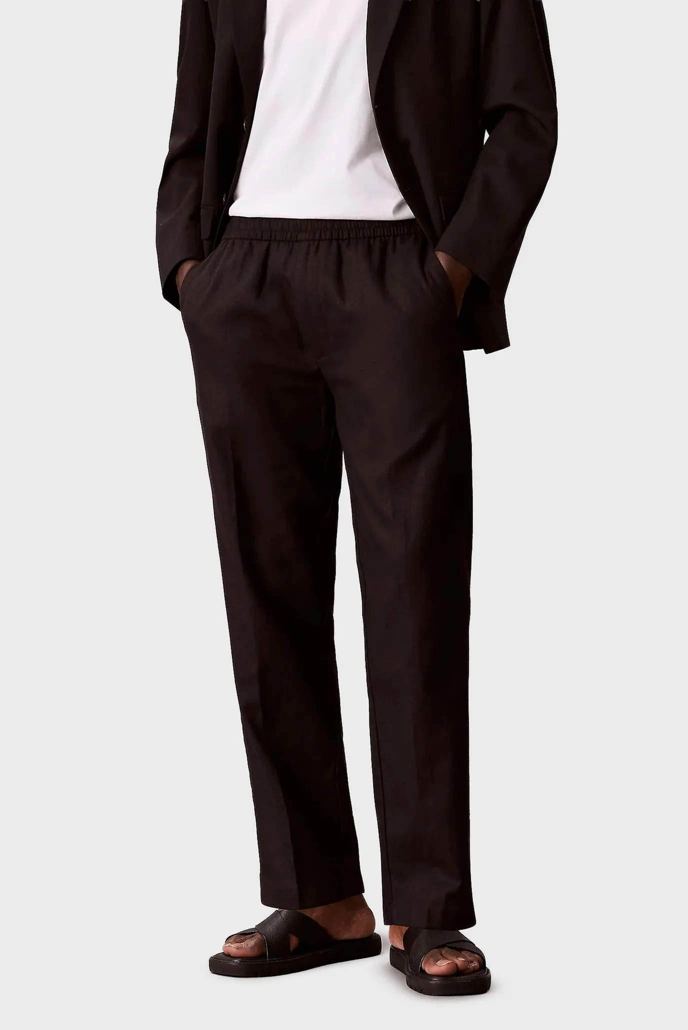 Штаны STRAIGHT LINEN PULL ON PANT 1