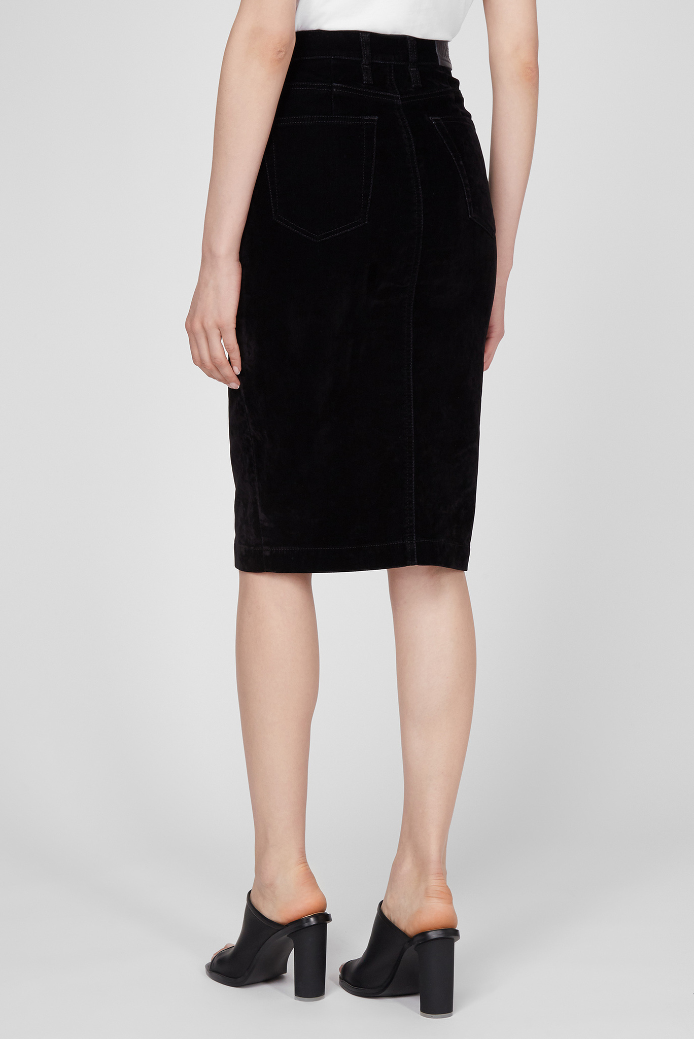 Женская черная юбка D-ELBEE-SP-NE 4