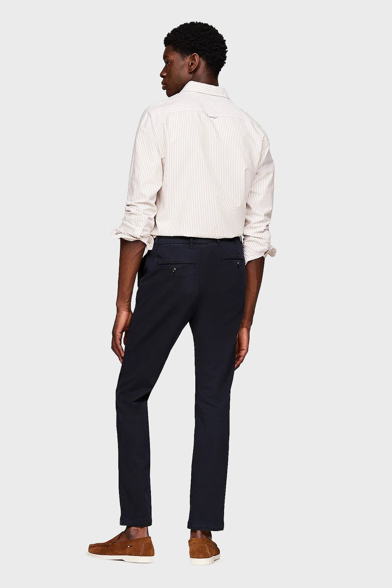 Мужские темно-синие чиносы CHINO BLEECKER STRUCTURE GMD 3