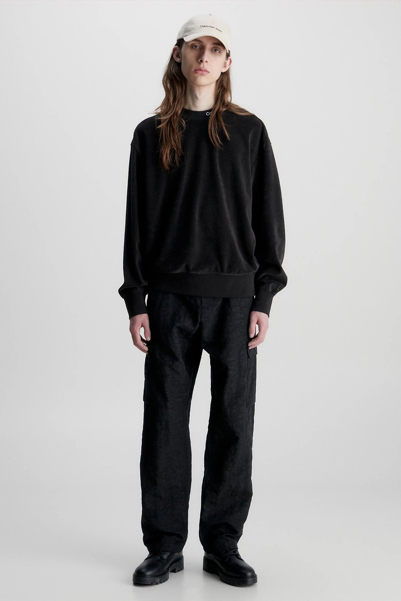 Свитшот EMBRO NECK TOWELLING CREWNECK 3