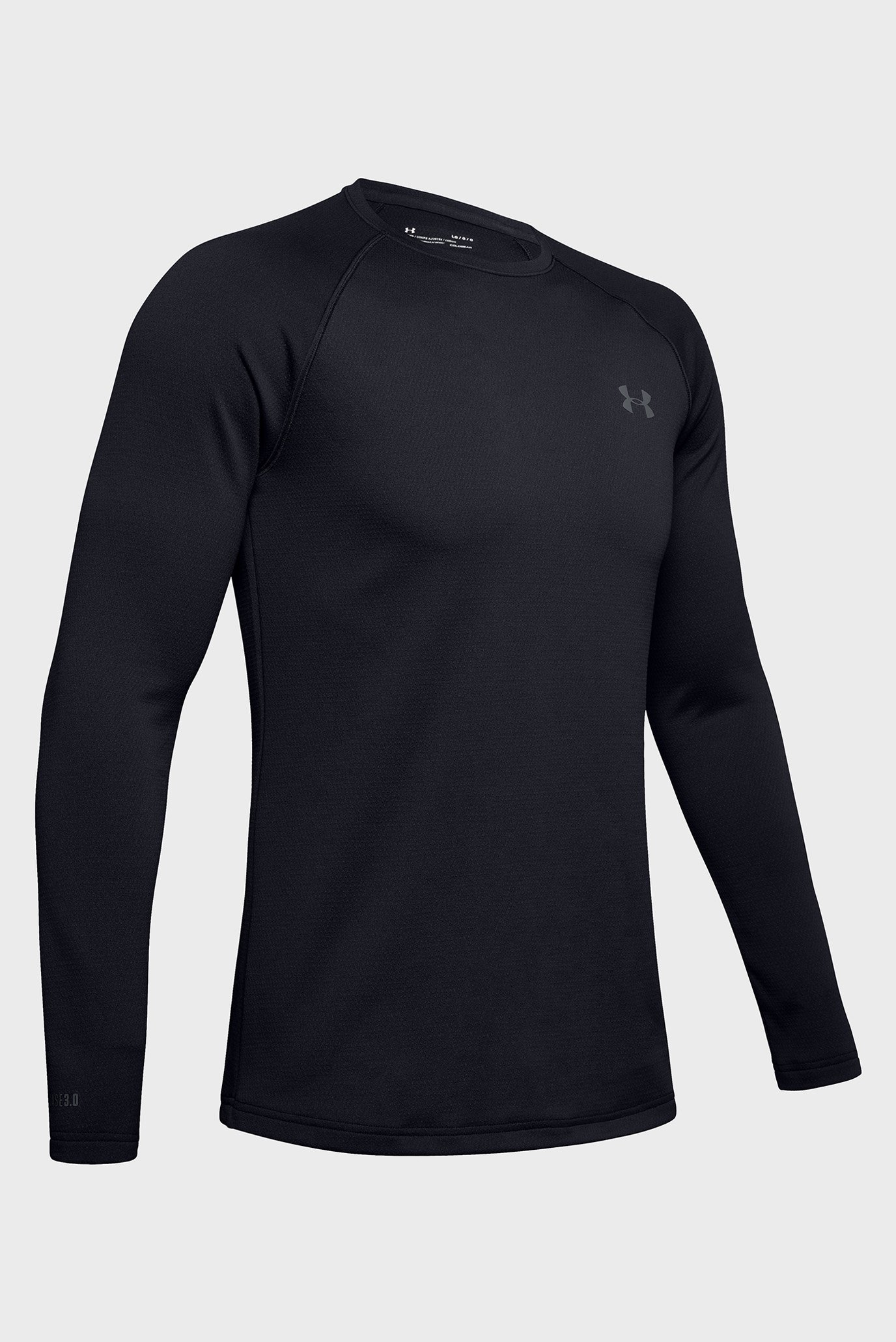 Мужской черный термореглан Packaged Base 3.0 Crew 4