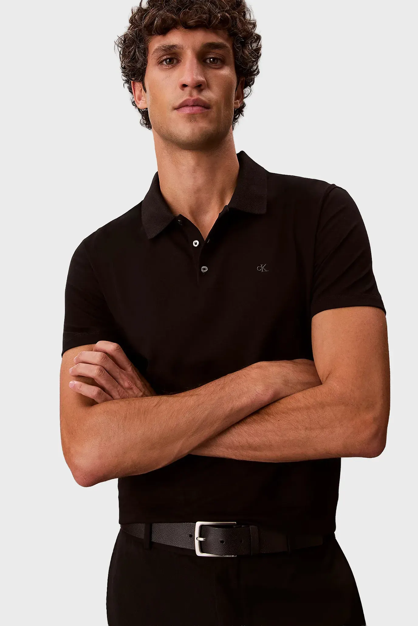 Поло SS SLIM STRETCH COTTON POLO 5