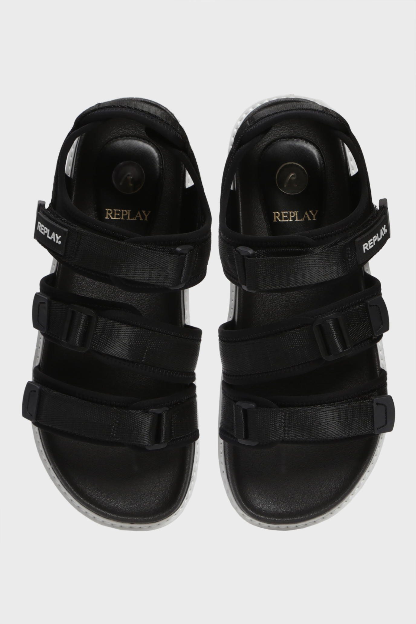 Женские черные сандалии AVANA 8