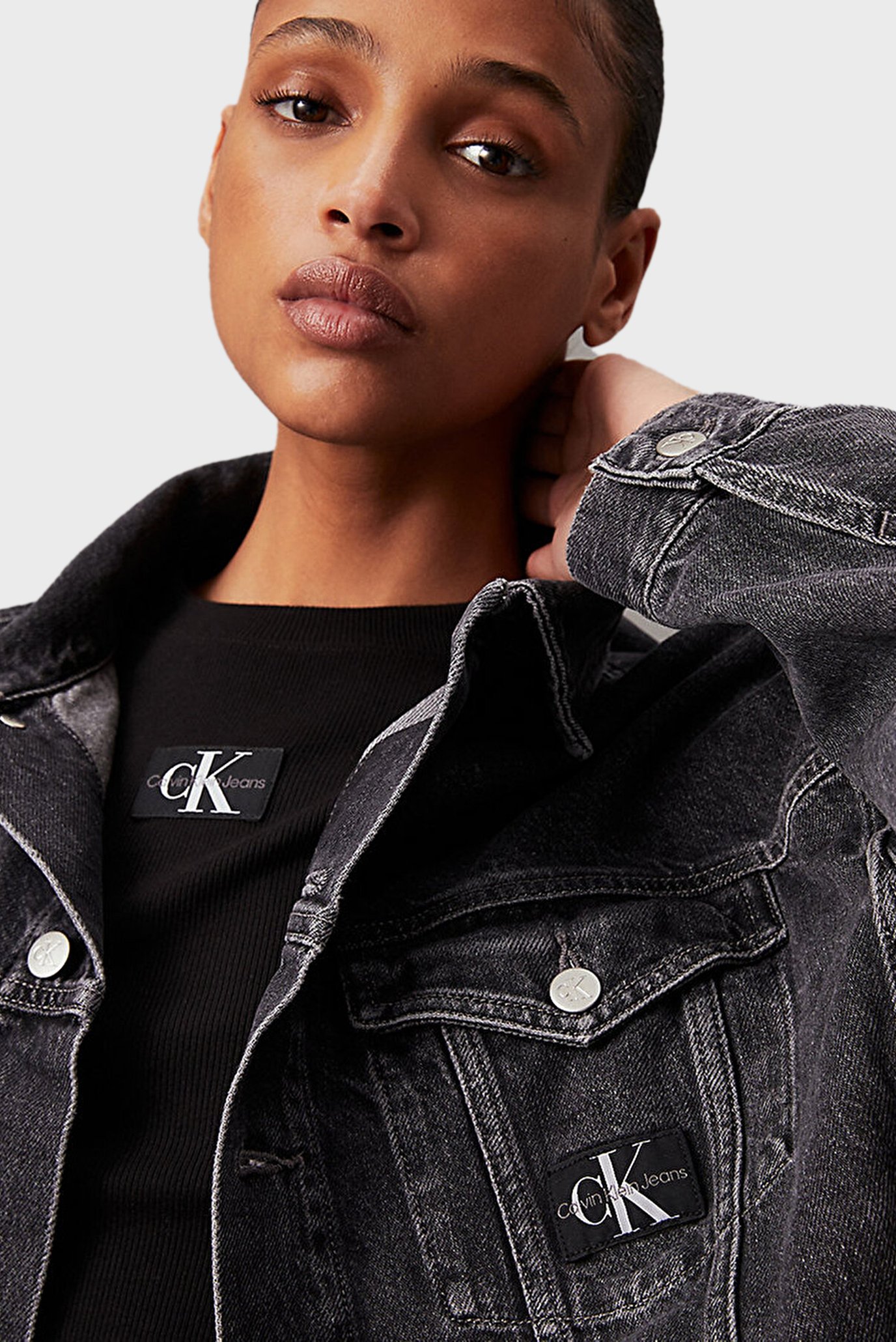 Куртка джинсовая BOXY DENIM JACKETCalvin Klein Jeans Куртка джинсовая BOXY DENIM JACKET 4