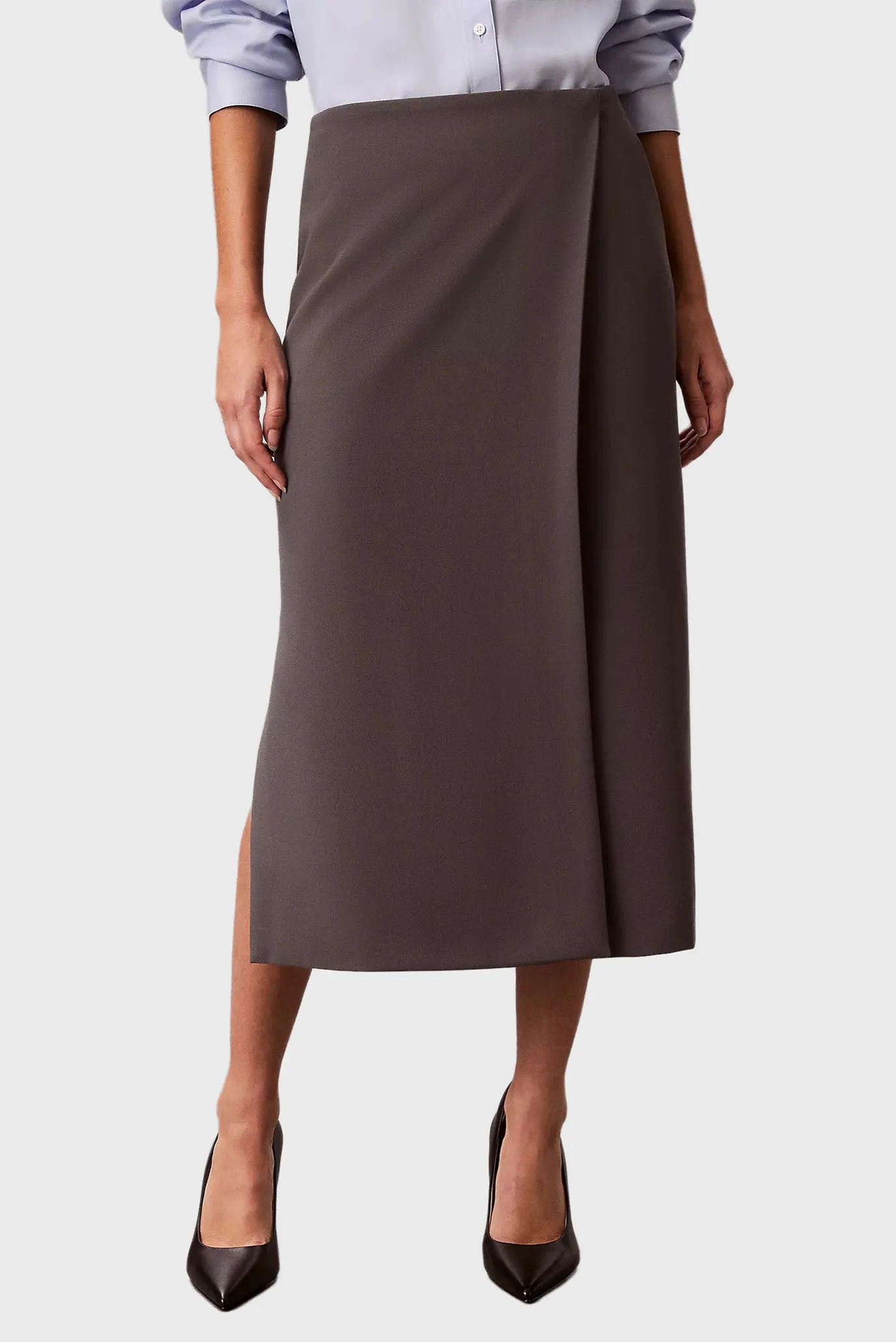 Юбка STRETCH SUITING MIDI SKIRT 3