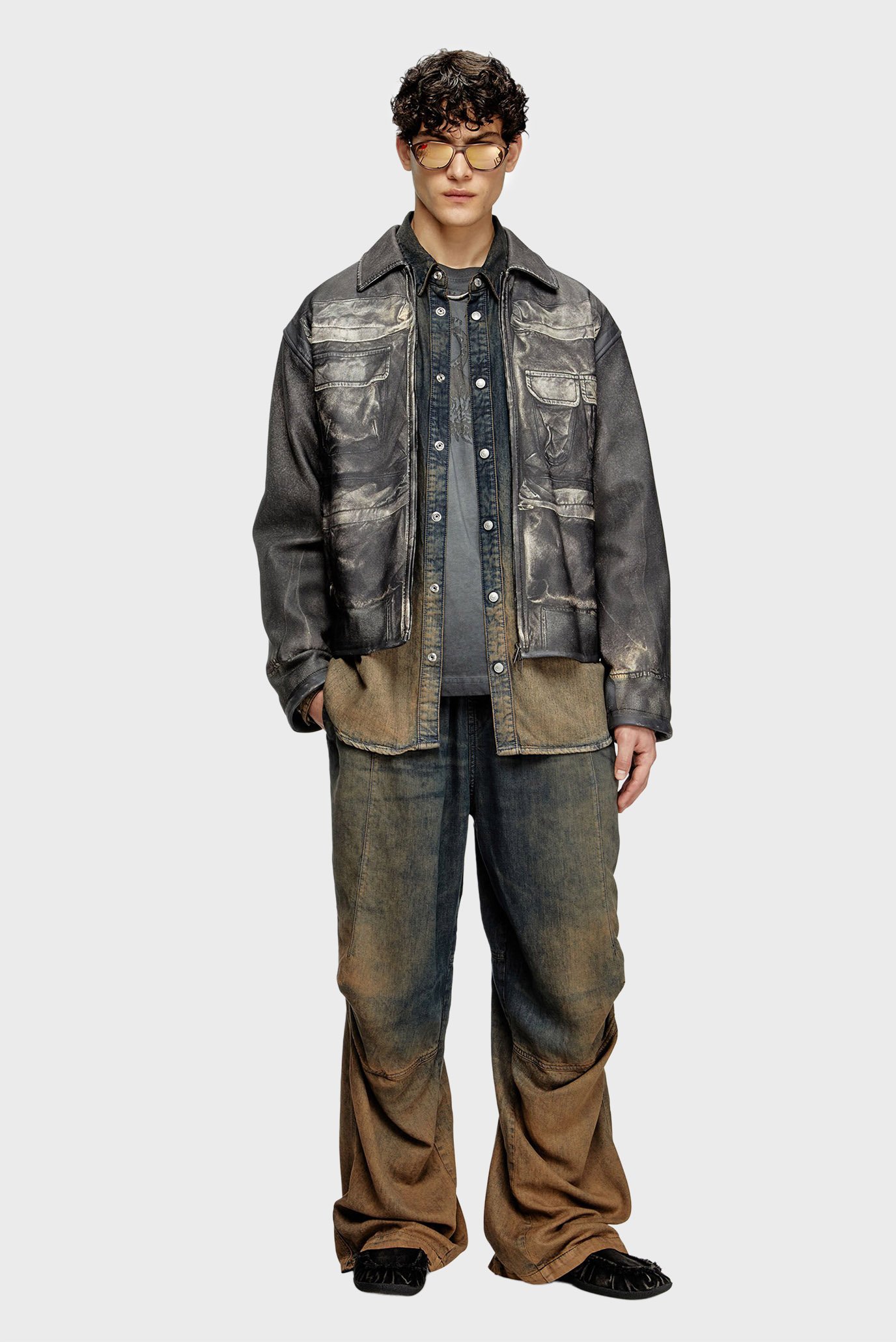 Куртка кожаная L-MAYER GIACCA 7