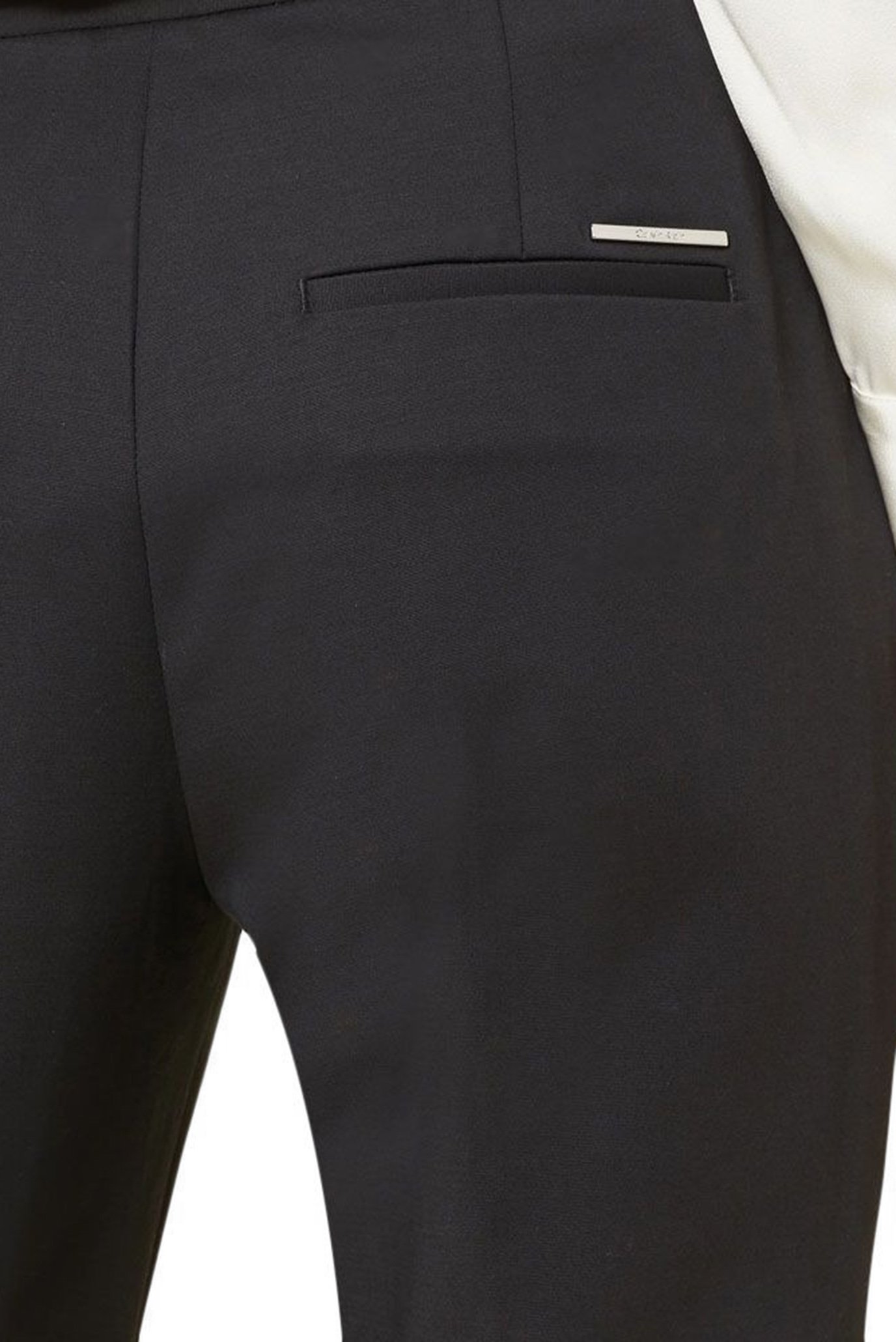 Женские черные брюки COTTON STRETCH SLIM 4