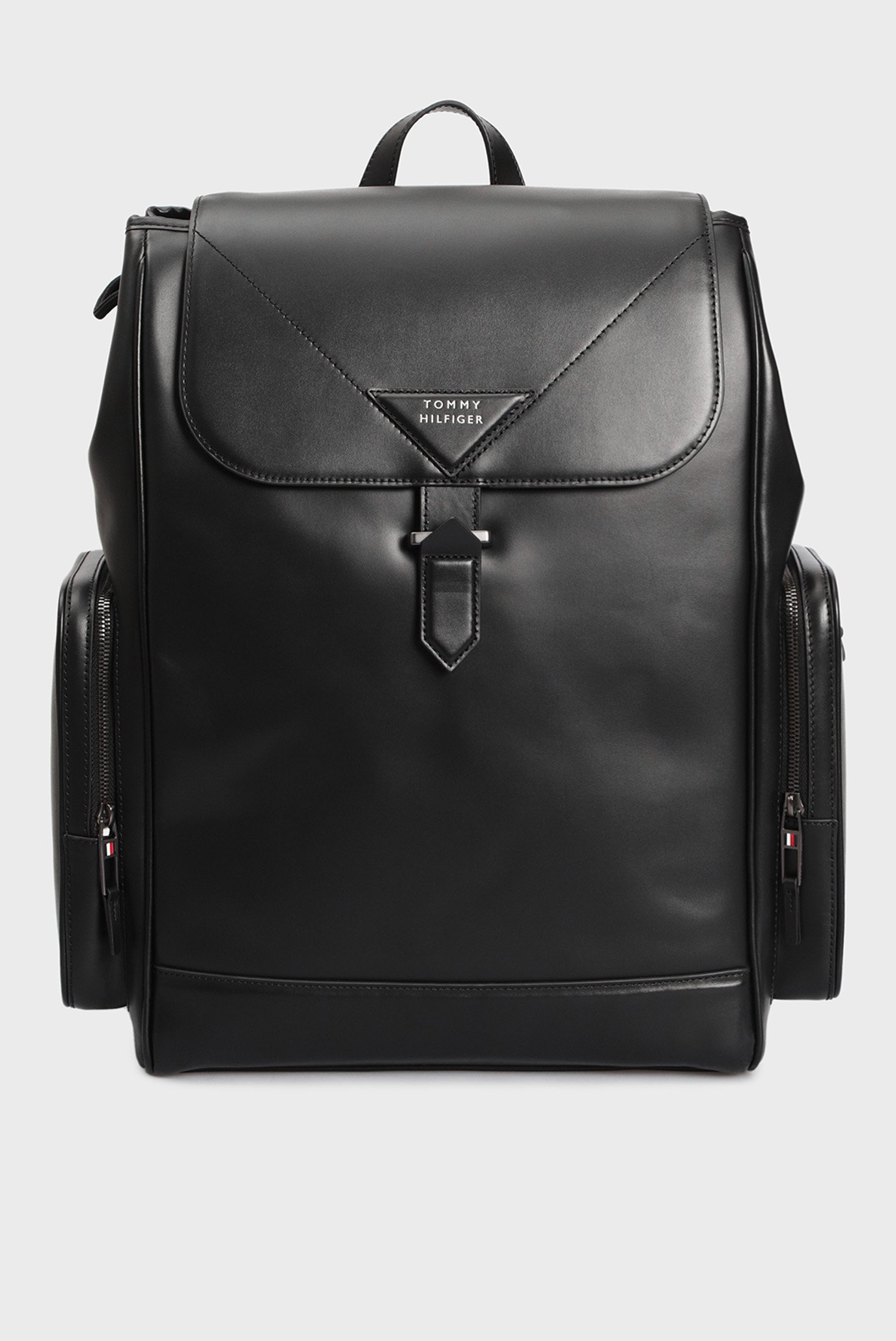 Leather backpack tommy hilfiger hot sale