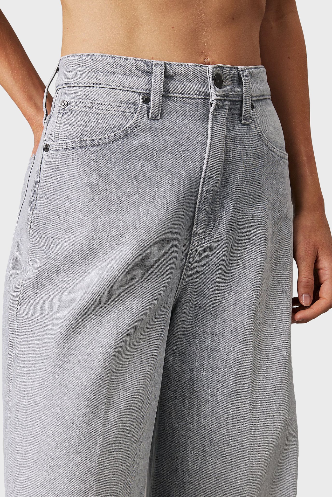 Джинсы HR WIDE - MID GREY 4