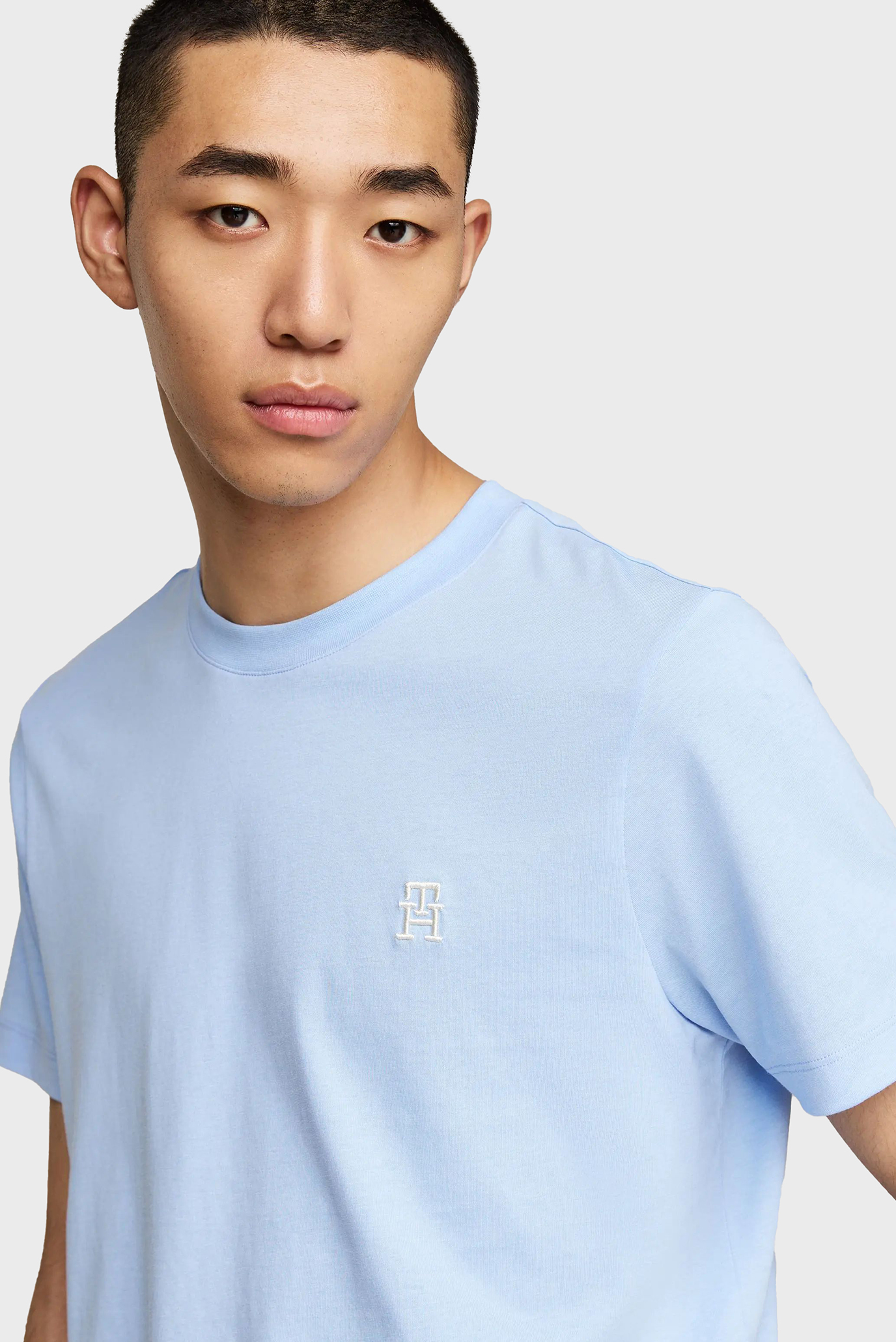 Мужская голубая футболка MONOGRAM IMD TEE 4