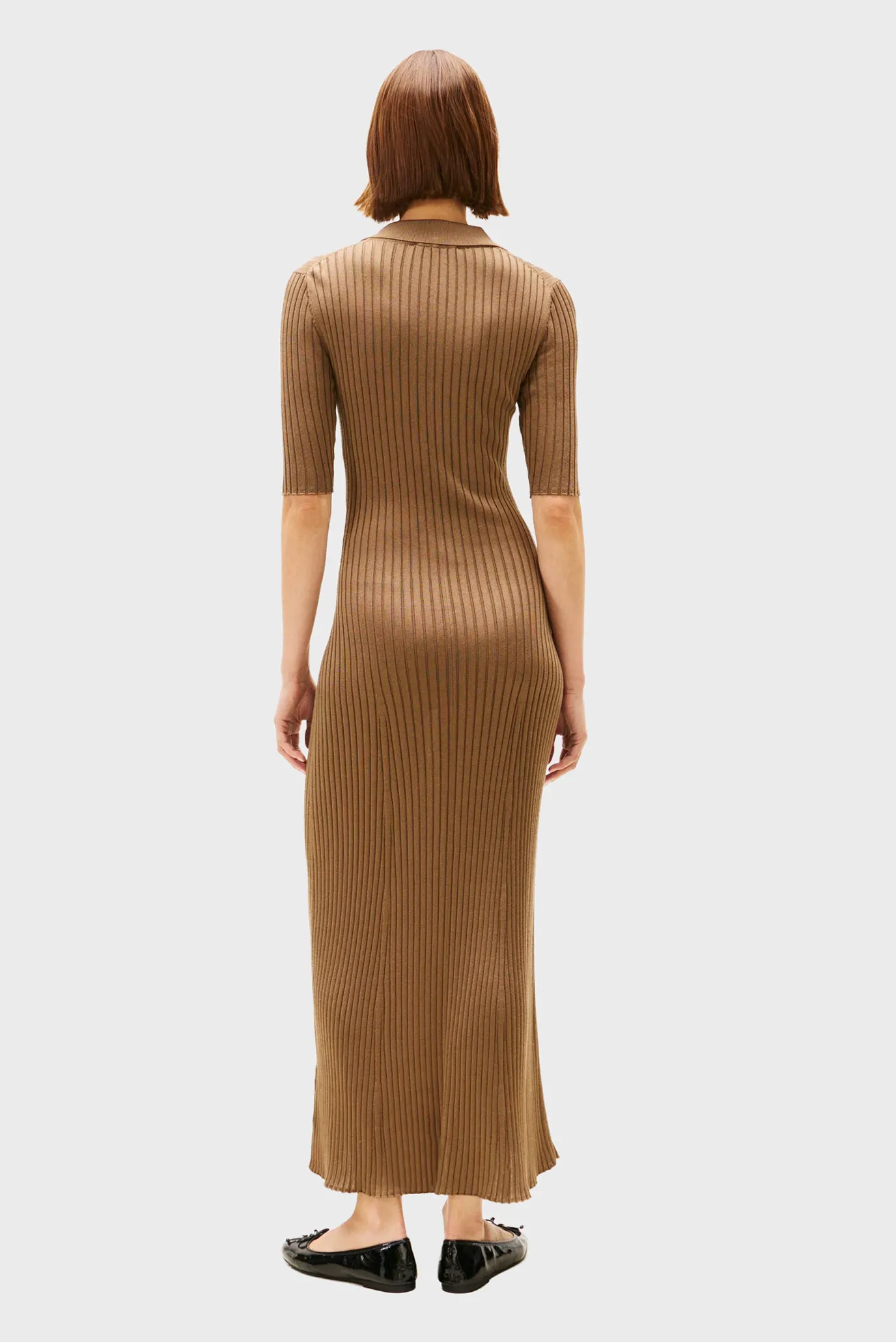 Платье CO RAYON RIB POLO F&F DRESS 2