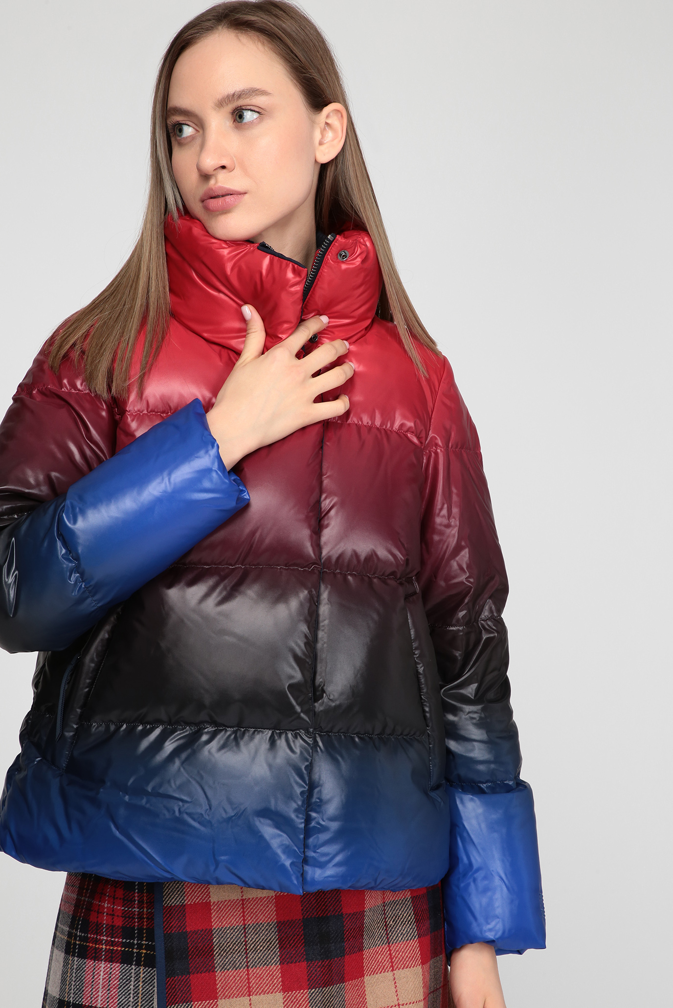 Женский пуховик ICON OMBRE PRINTED 7