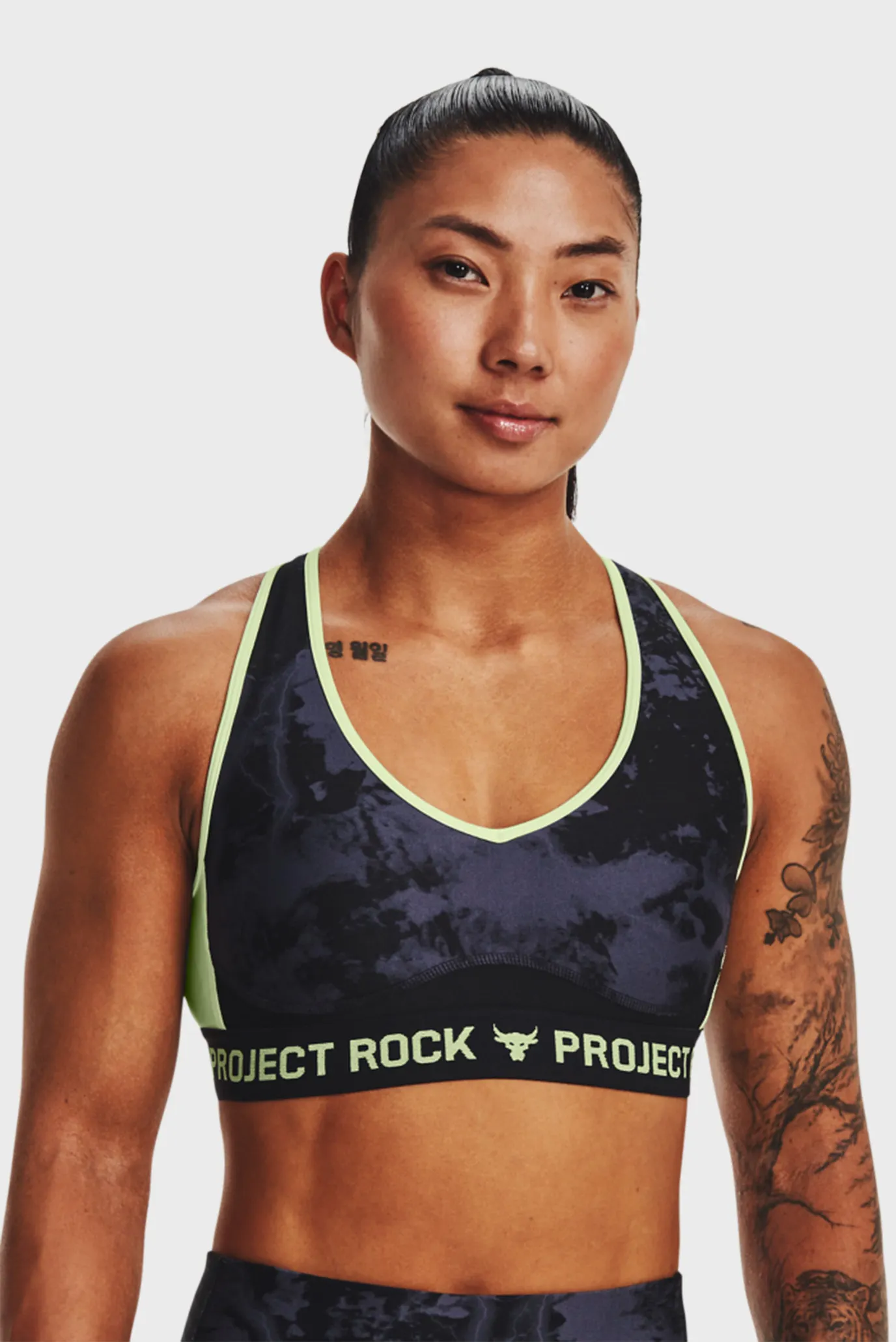 Топ UA Pjt Rck Crssbk Bra Print 9