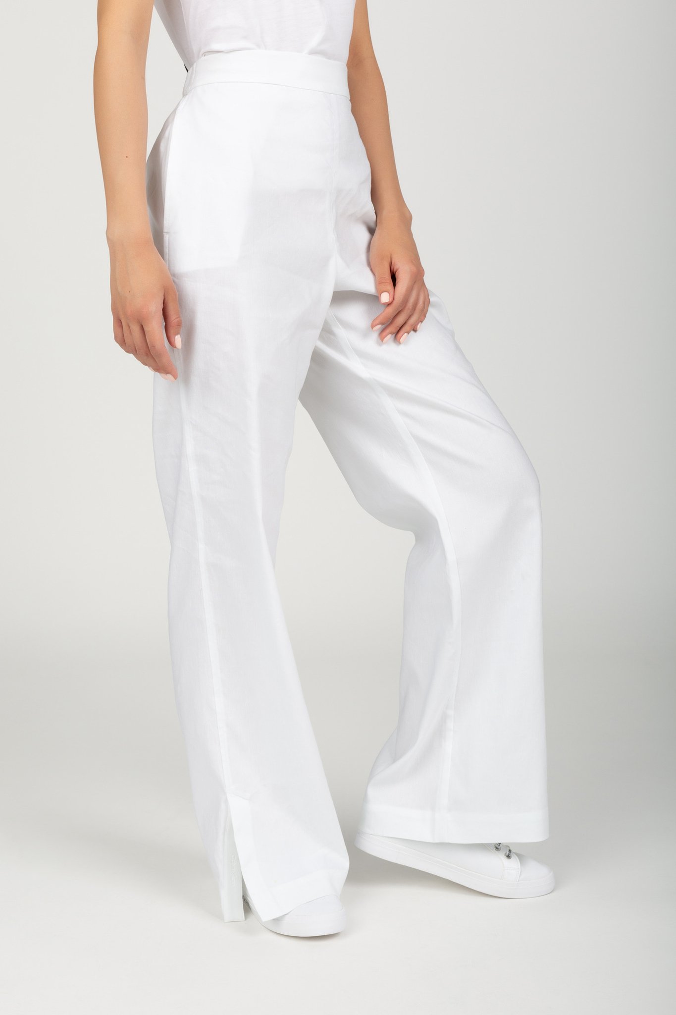 Штаны LINEN WIDE LEG PANTCalvin Klein Штаны LINEN WIDE LEG PANT 2