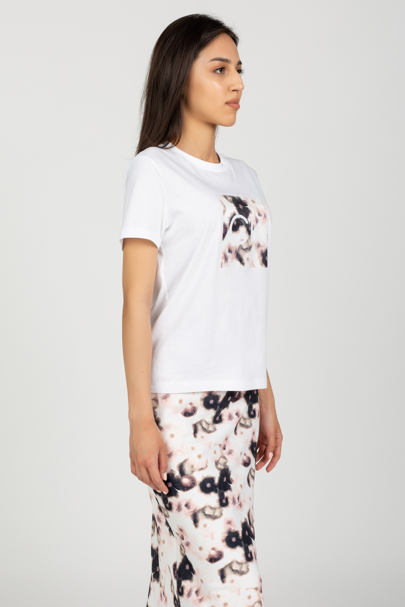 Футболка BLURRED FLOWER CK T-SHIRT 2