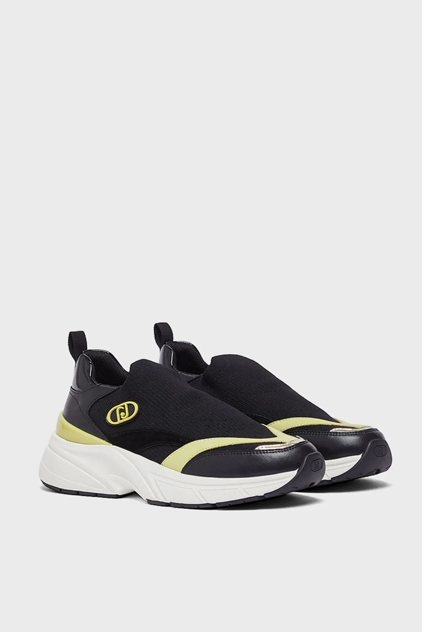 Кроссовки LJ01 08 - SNEAKER SPREADING KNIT BLACK CITRONETTE 3