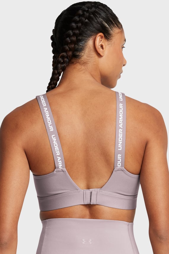 Женский серый топ UA Infinity High 2.0 Bra