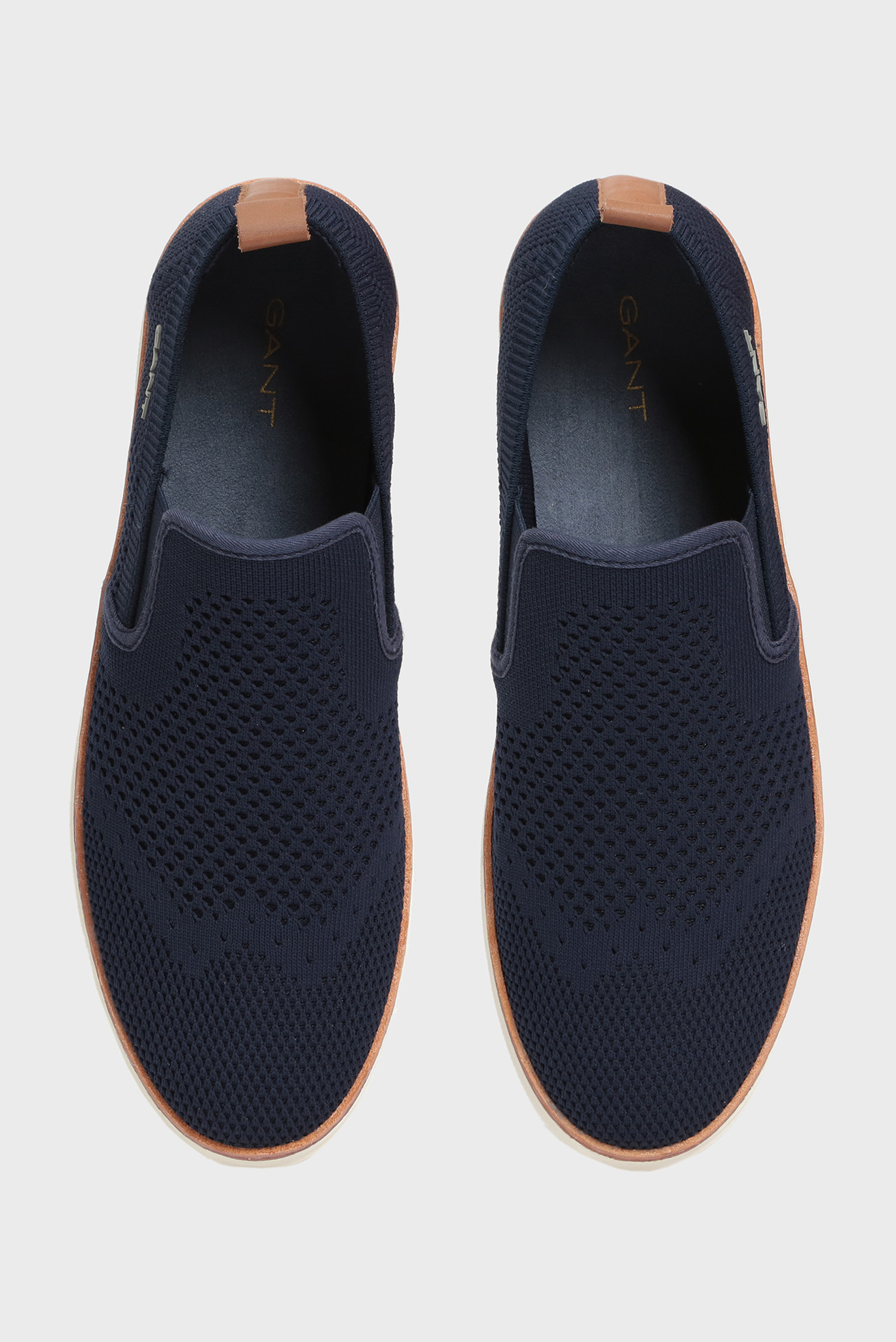 Мужские темно-синие слипоны BARI 4