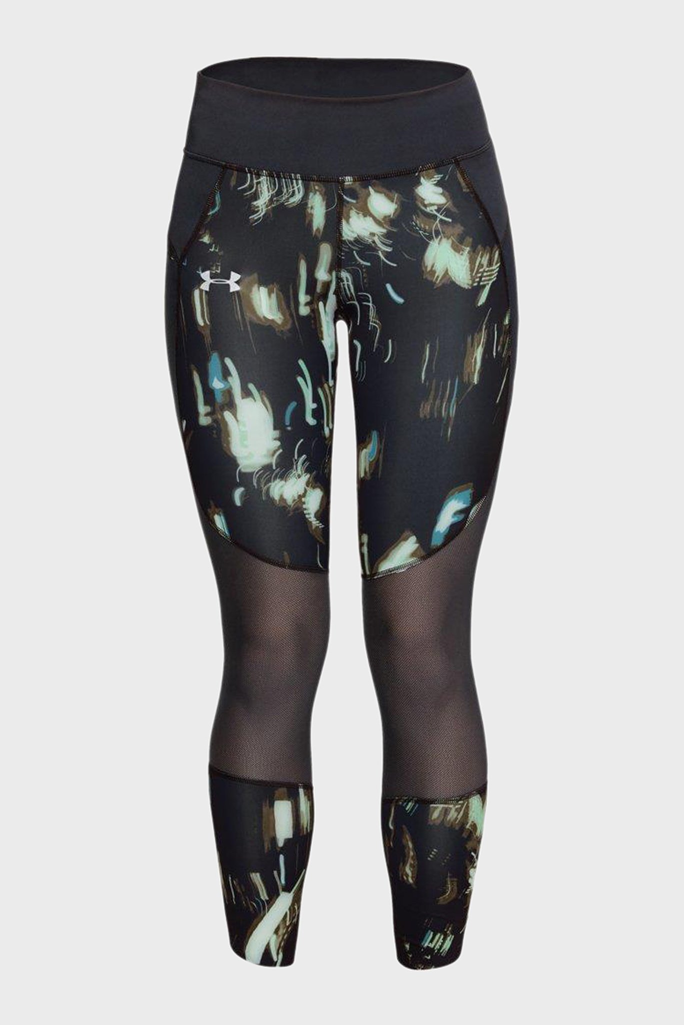 Женские черные тайтсы UA SpeedPocket 4