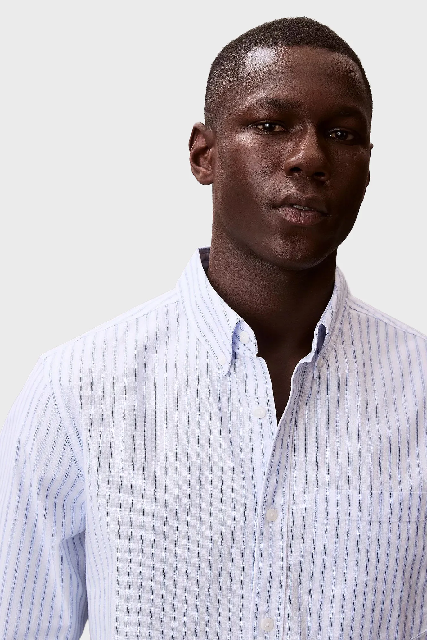 Рубашка LS YD STRIPE OXFORD CLASSIC SHIR 4